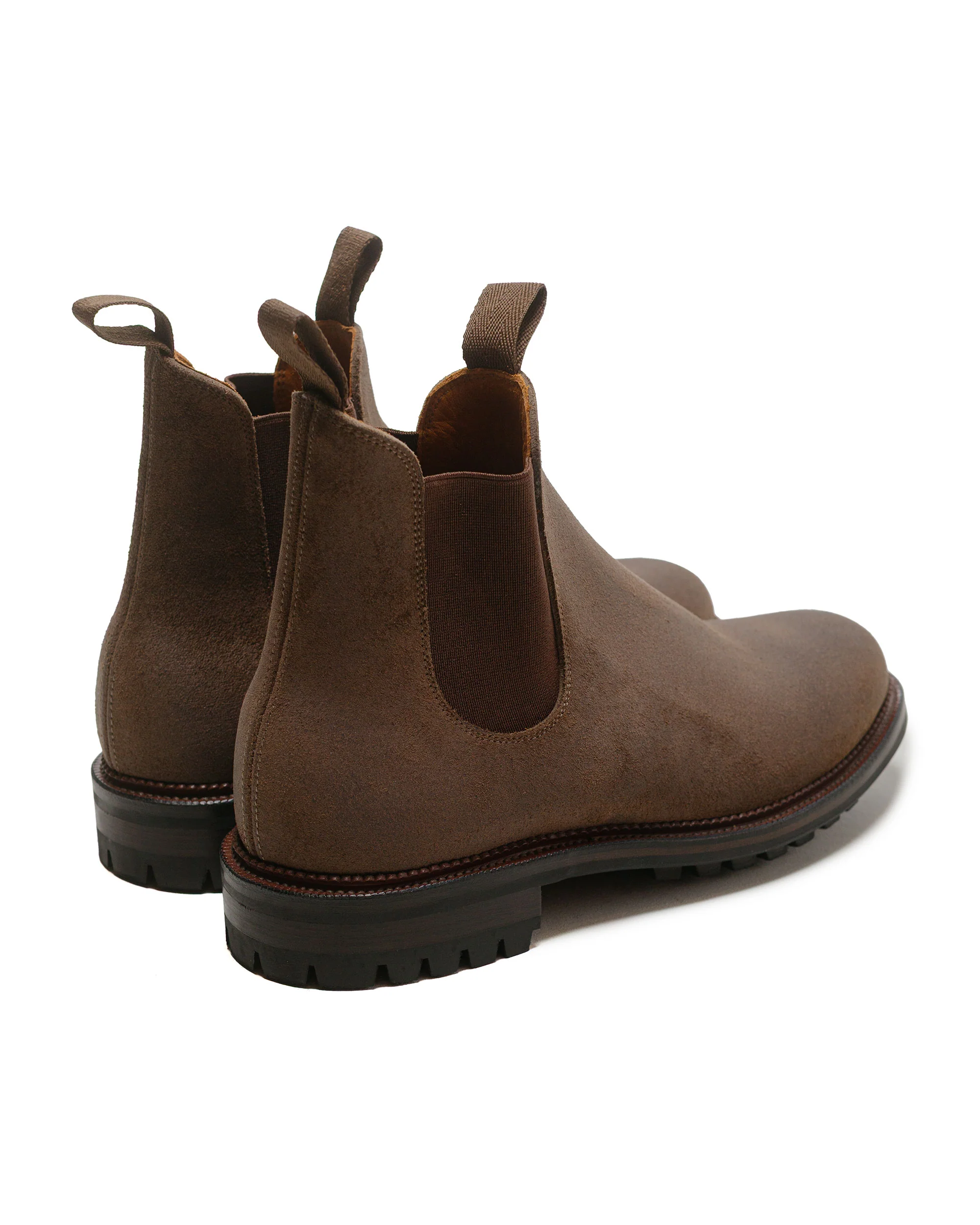 Viberg Chelsea 2030 Chocolate Chamois Roughout - Image 3
