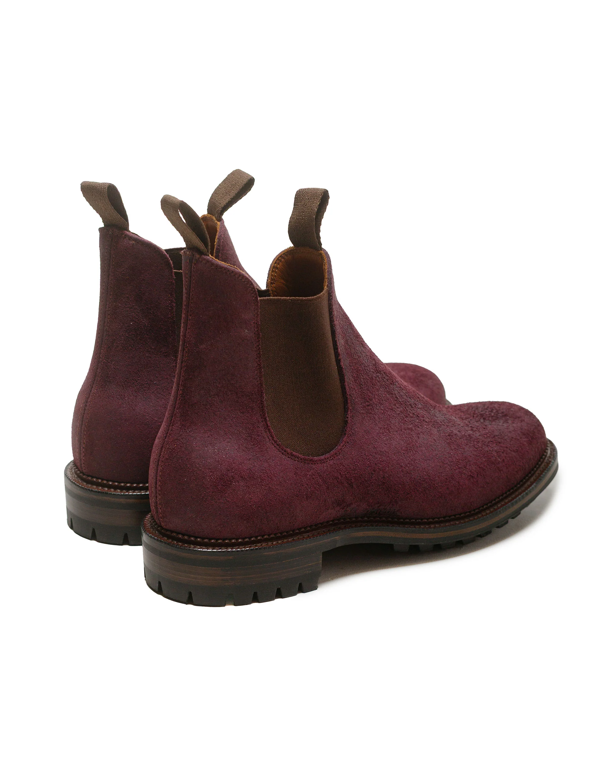 Viberg Chelsea 2030 Rare Wine Chamois Roughout - Image 3