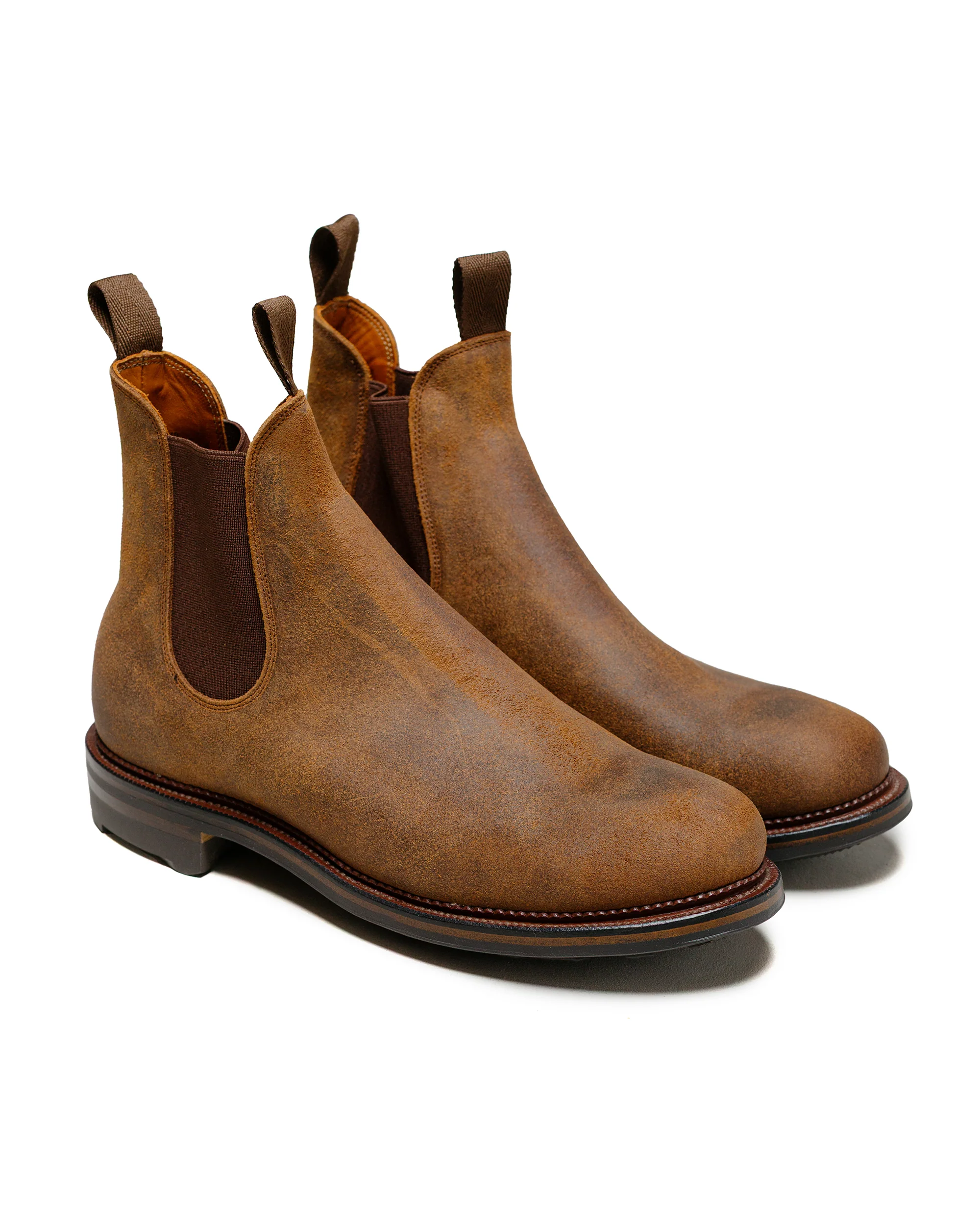 Viberg Chelsea Boot Urban Brown Waxy Commander - Image 2