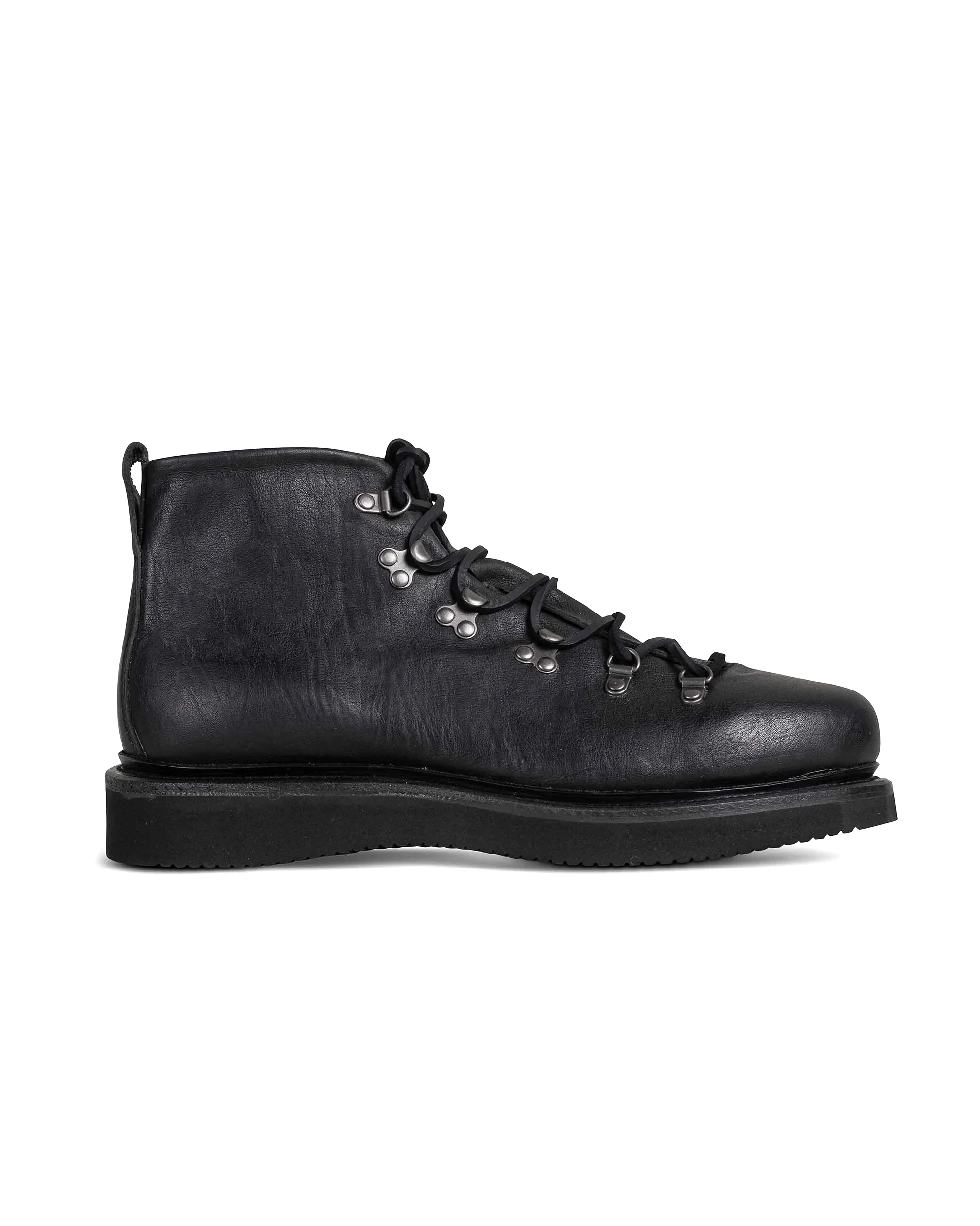 Viberg Hiker Nero Washed Kangaroo