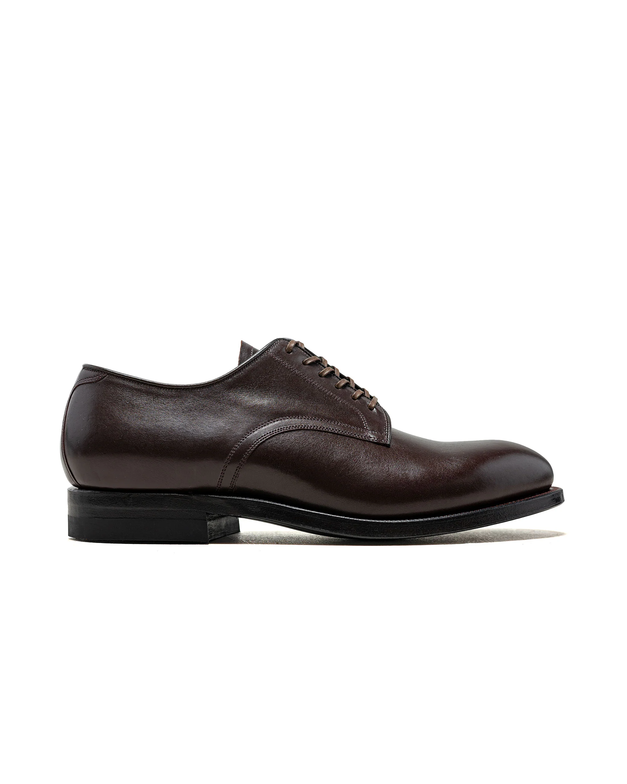 Viberg Navvy Cut Shoe Ebony Kangaroo