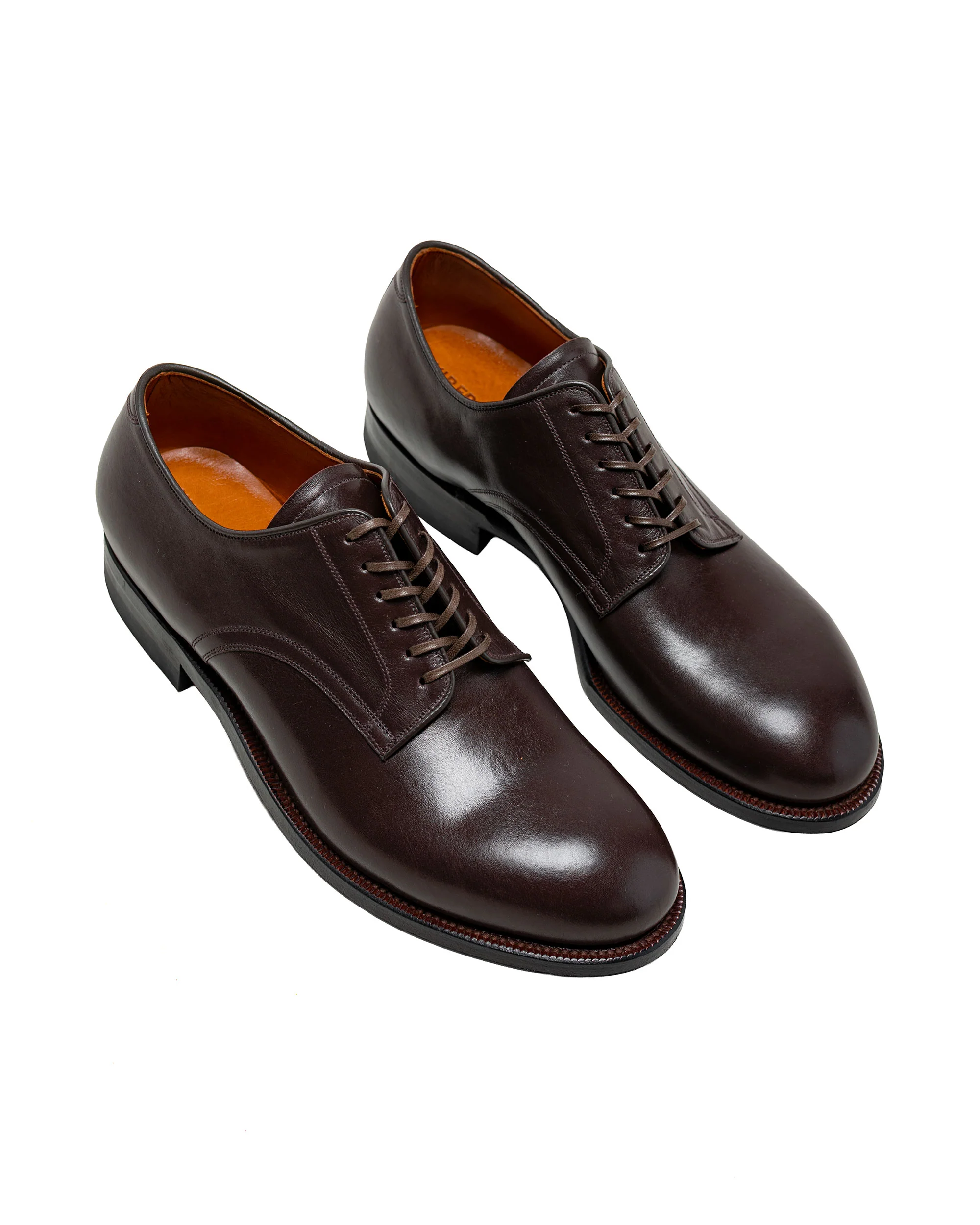 Viberg Navvy Cut Shoe Ebony Kangaroo - Image 2