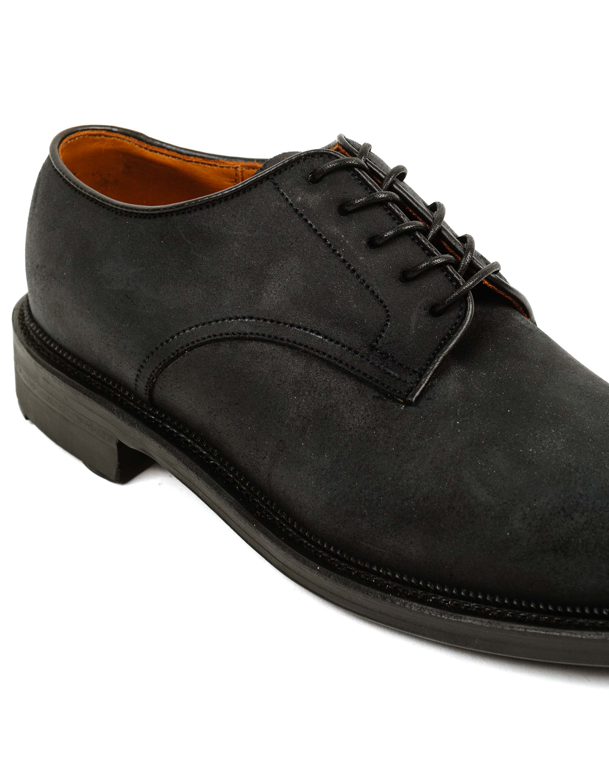 Viberg Rockland Blucher Black Waxy Commander - Image 3