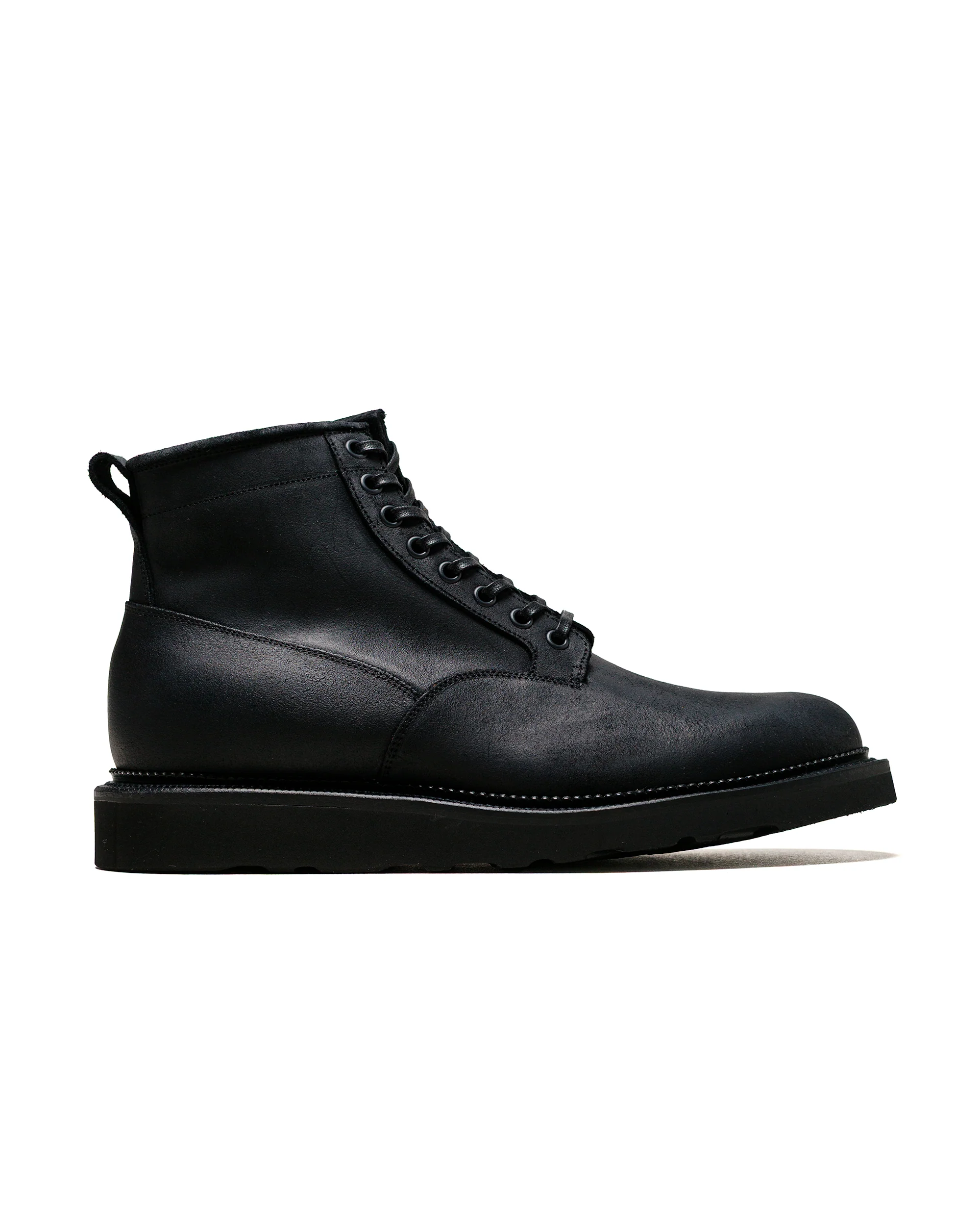 Viberg Scout Boot Black Waxy Commander