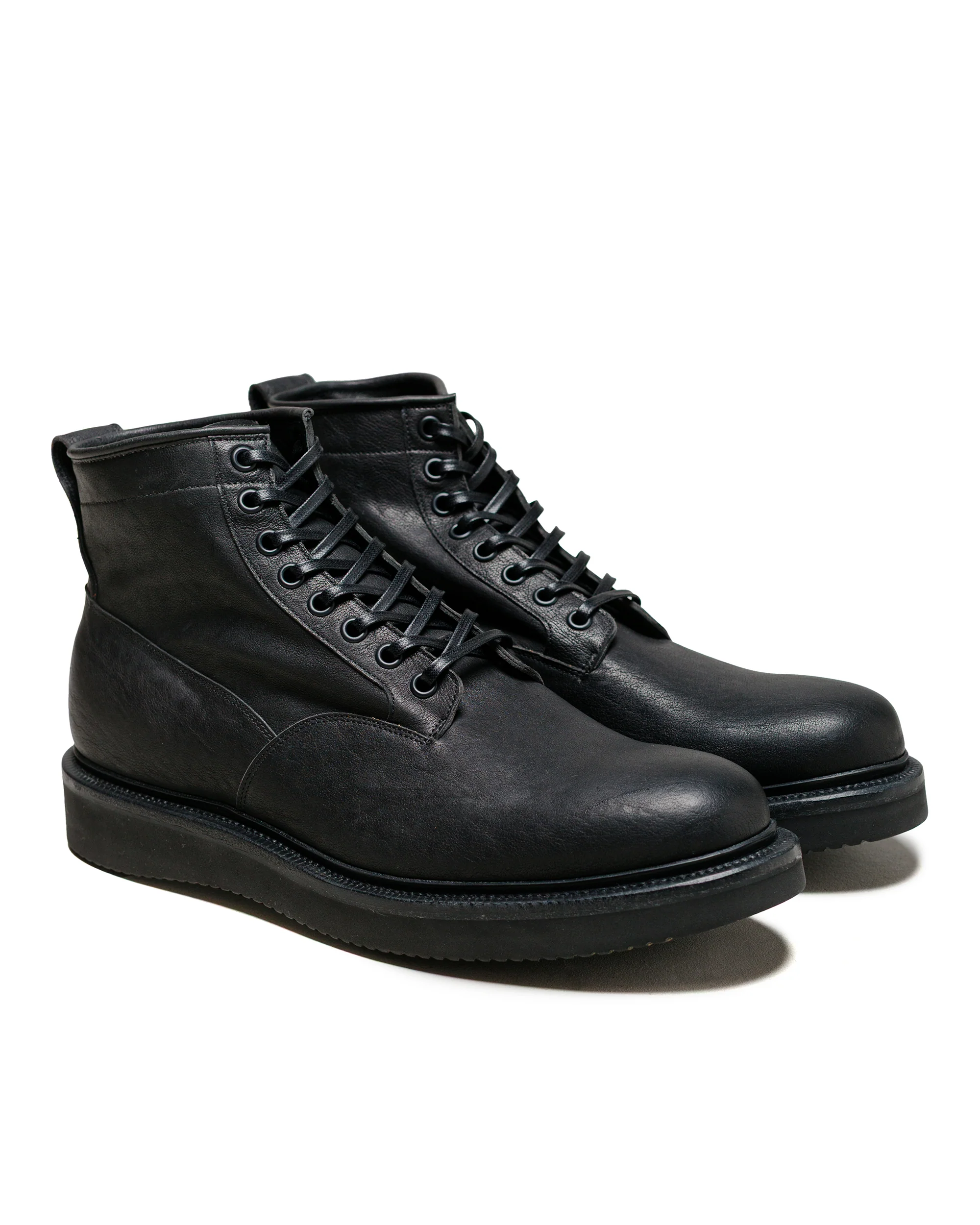 Viberg Scout Boot Nero Washed Kangaroo - Image 2