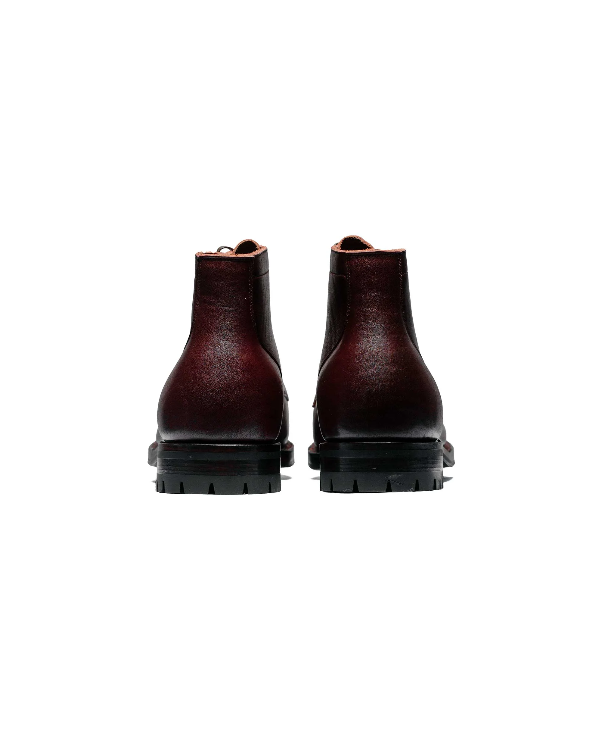 Viberg Service Boot 2030 BCT Burgundy Wooly Chromexcel - Image 4