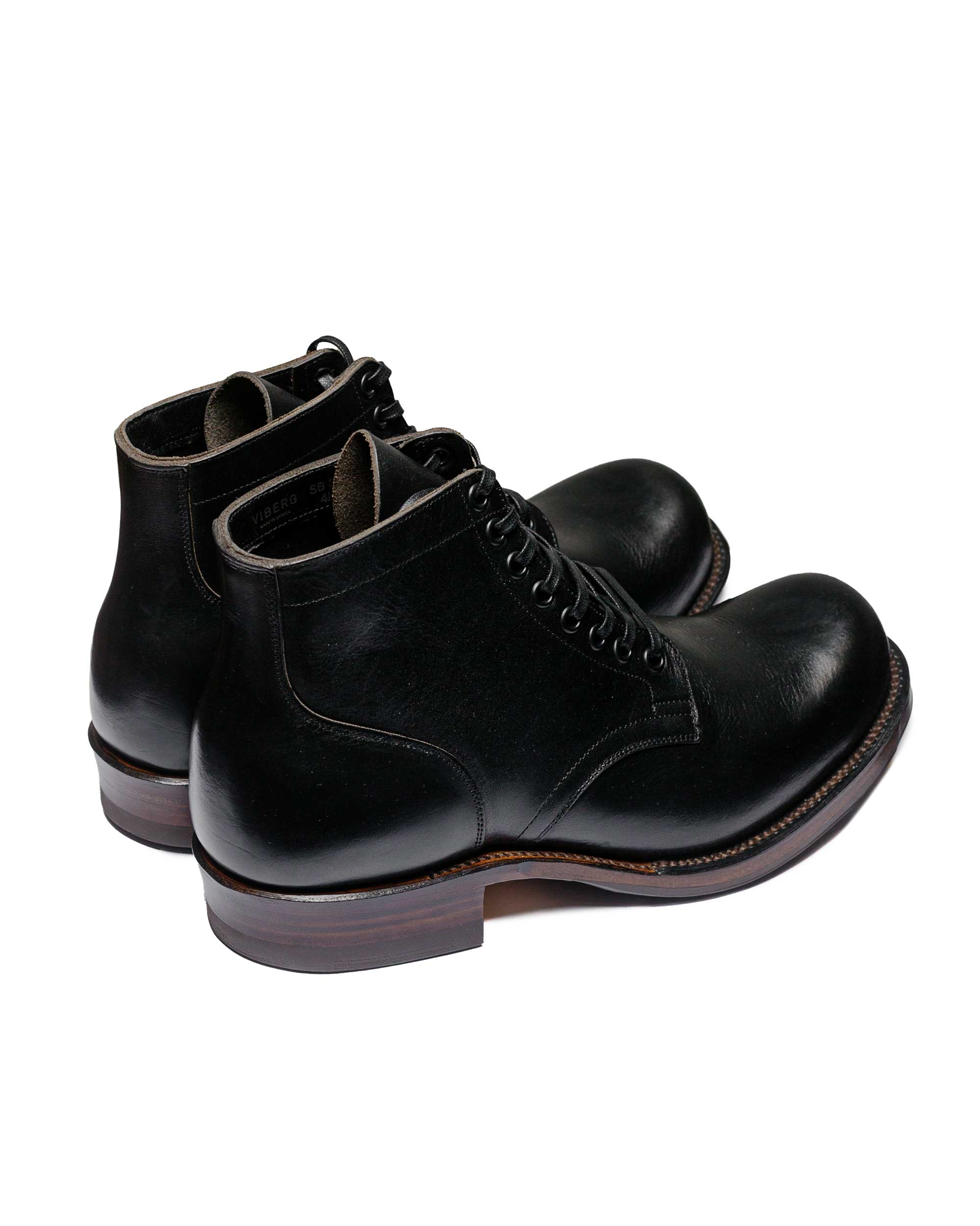 Viberg Service Boot 310 Black Wooly Chromexcel - Image 3