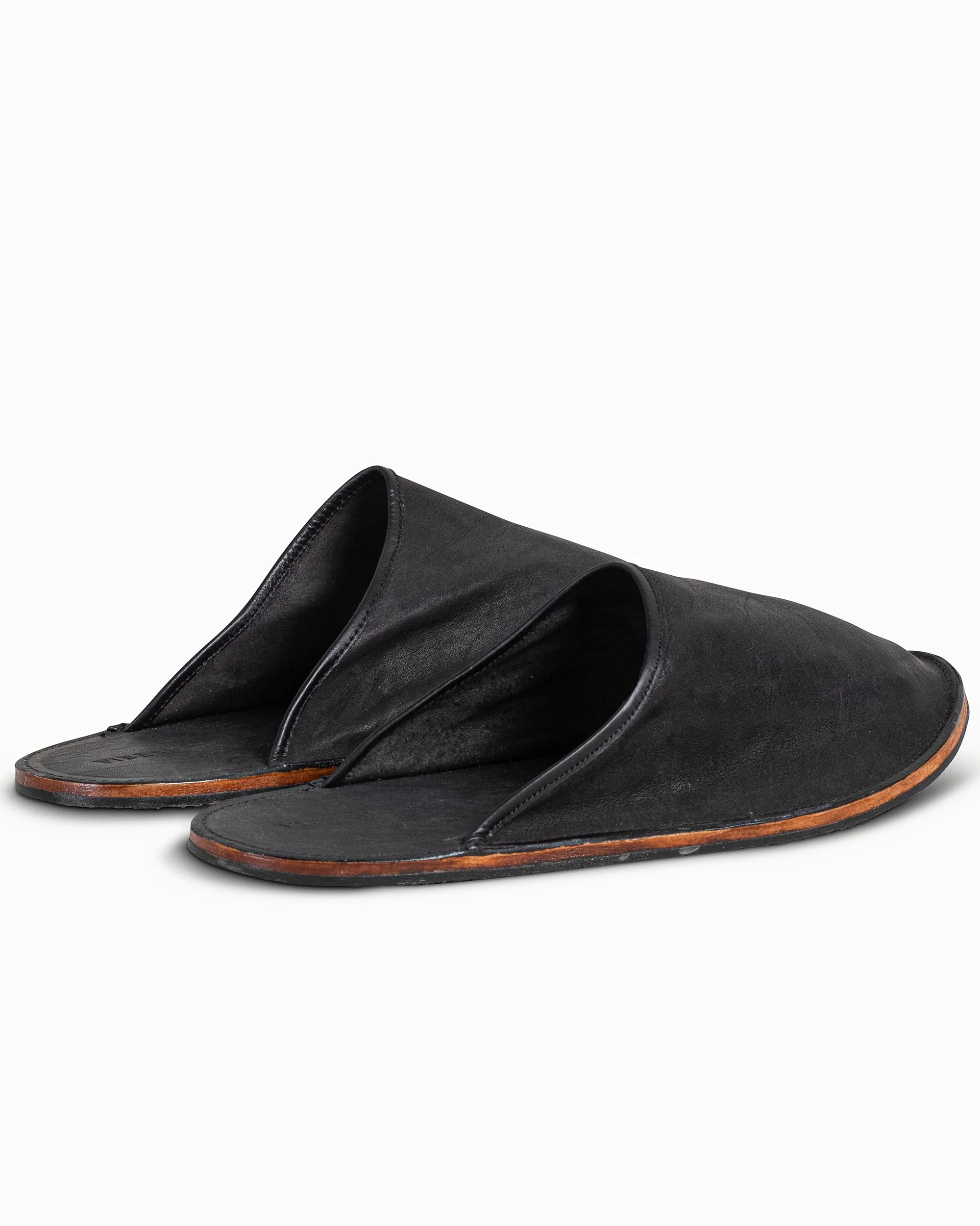 Viberg Slide Nero Washed Kangaroo - Image 3
