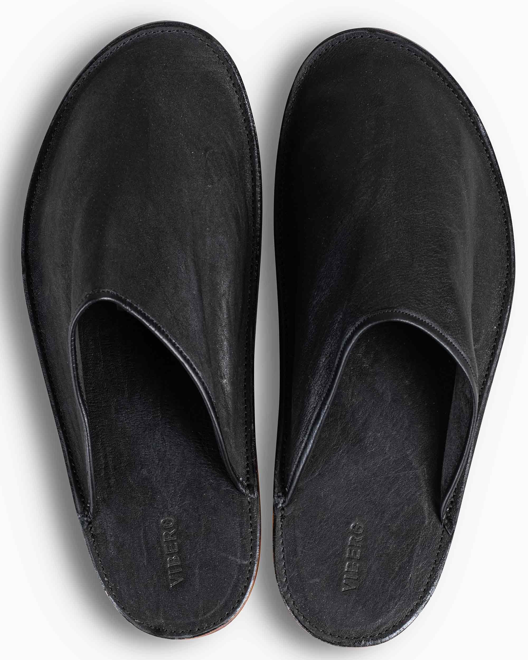 Viberg Slide Nero Washed Kangaroo - Image 4