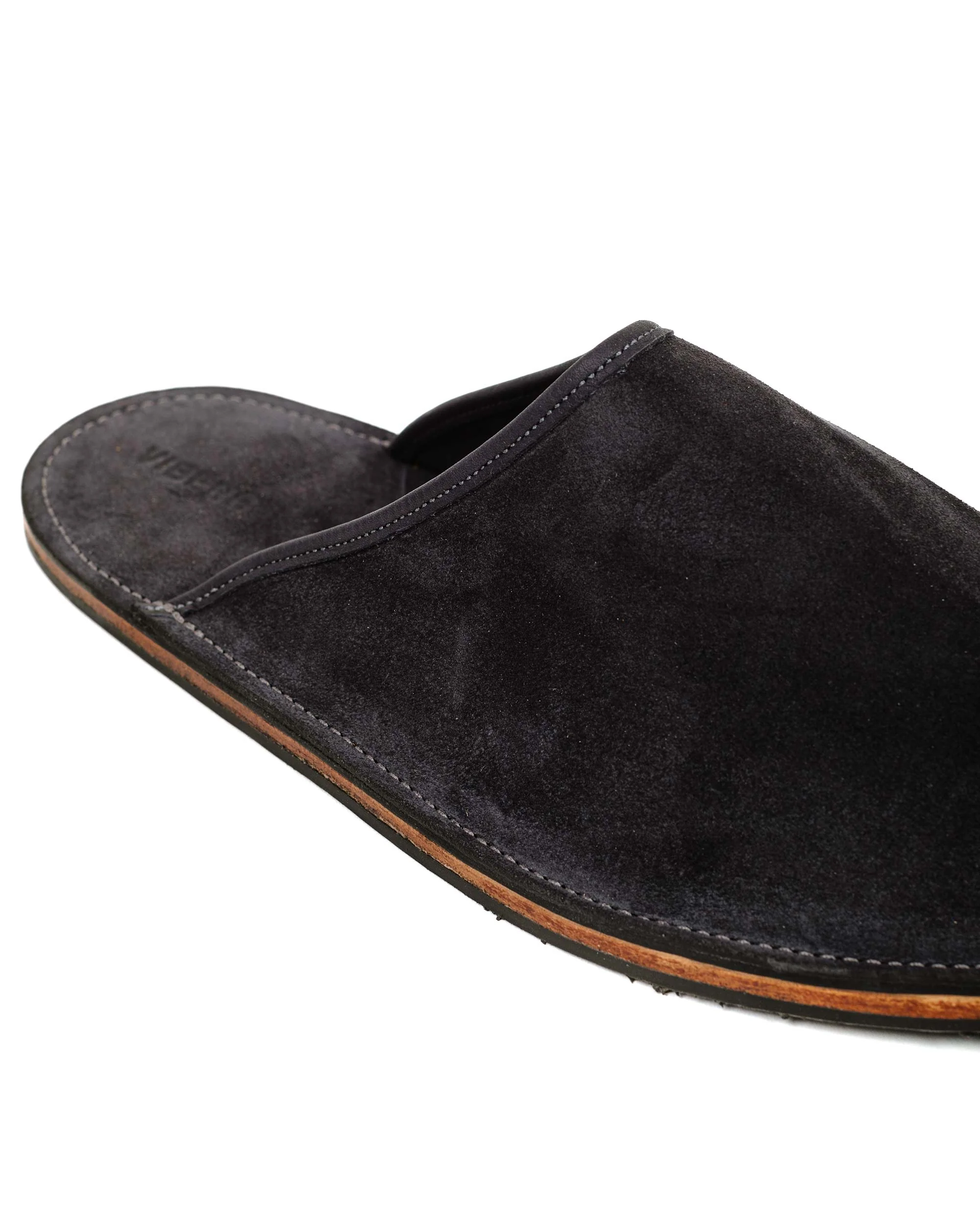 Viberg Slide Storm Grey Janus Calf Suede - Image 3