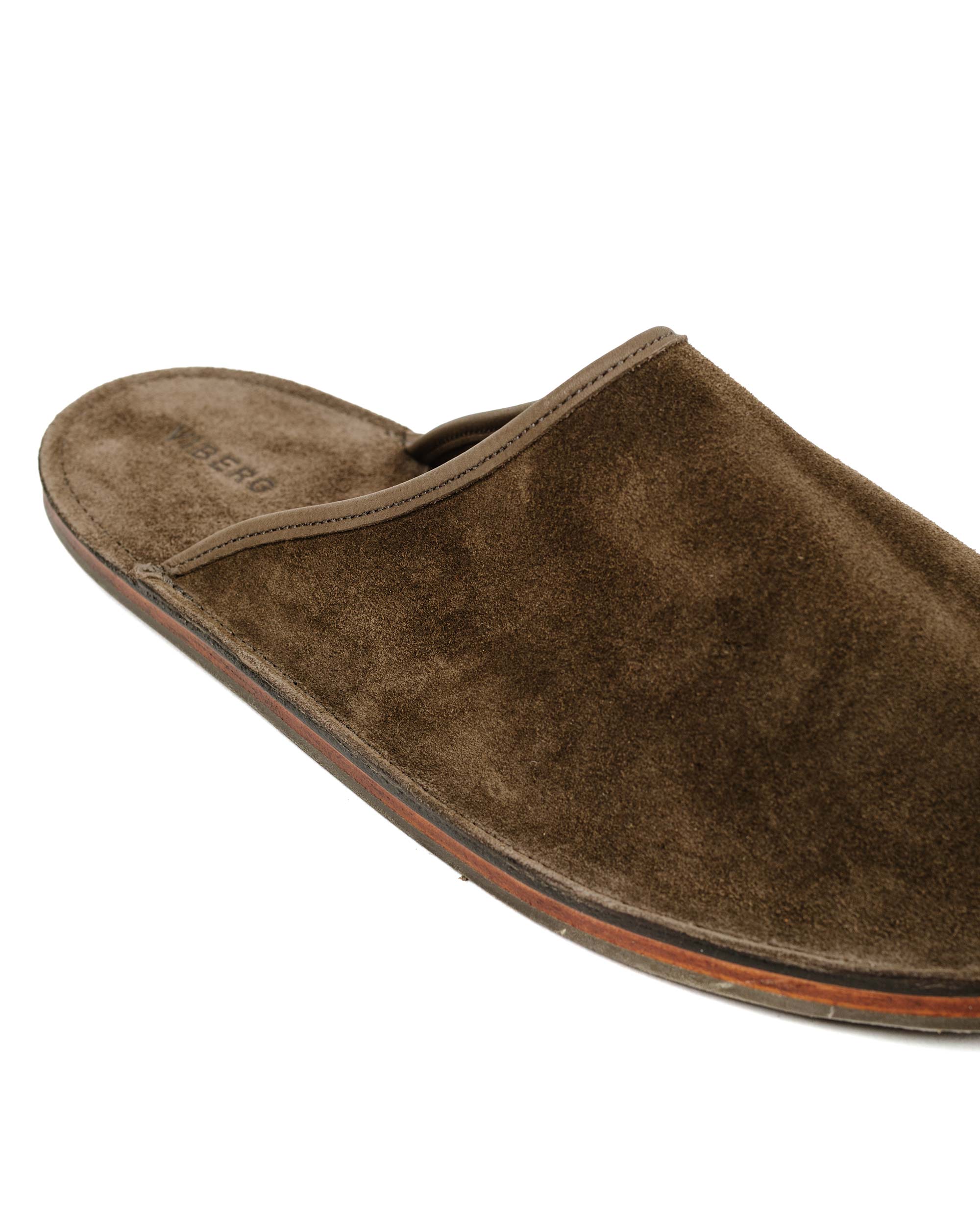 Viberg Slide Thyme Janus Calf Suede - Image 3