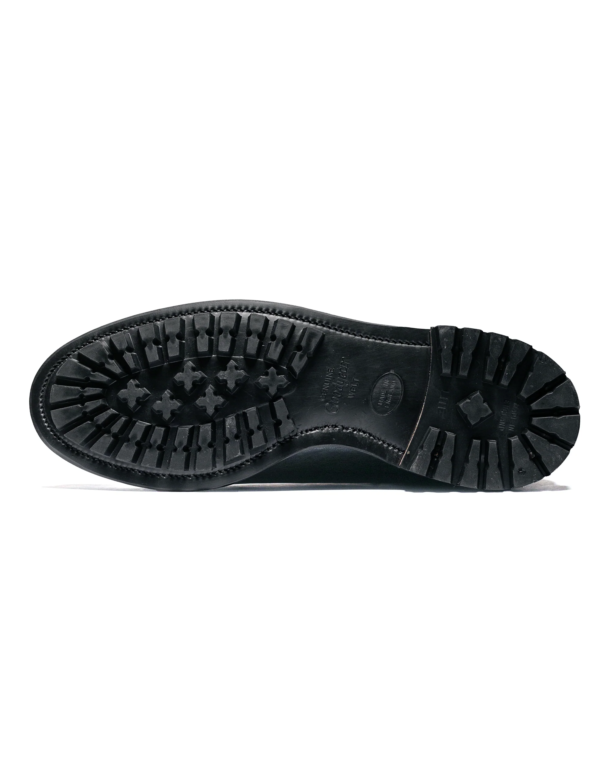 Viberg Wholecut Boot Nero Washed Kangaroo - Image 5