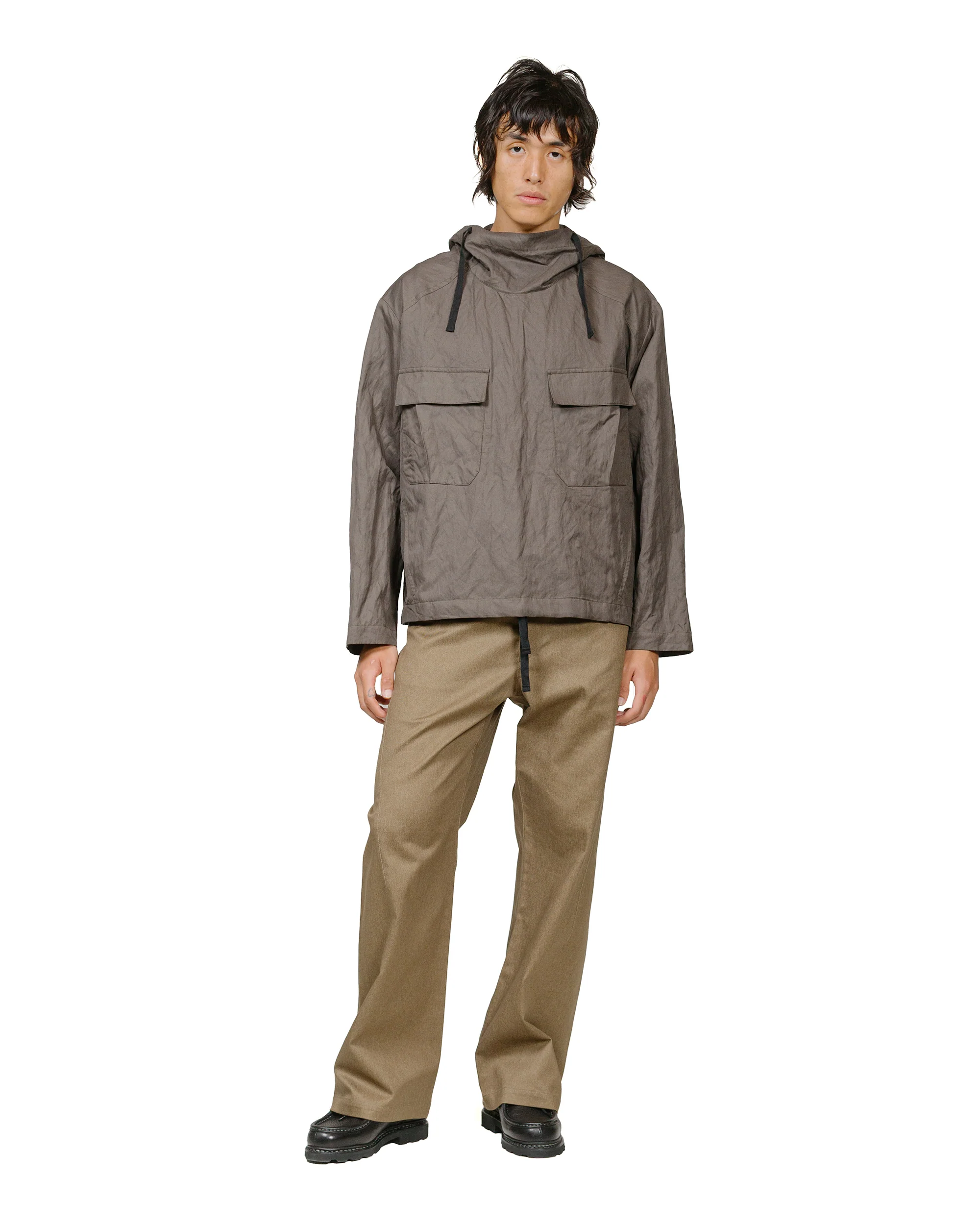 Wanze Army Smock Cotton Metal Kelp Green - Image 4