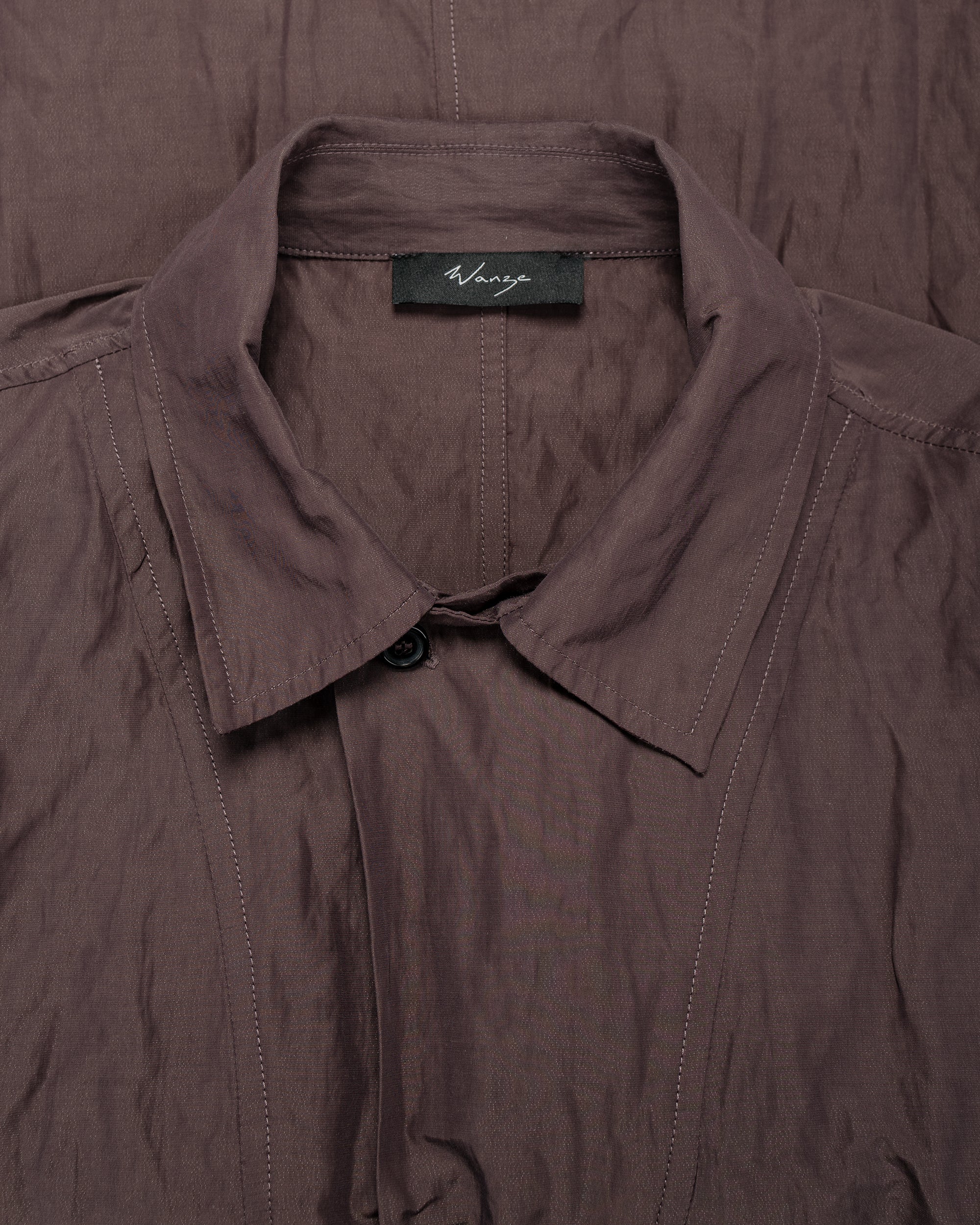 Wanze Box Jacket Cotton Nylon Metal Prune - Image 5
