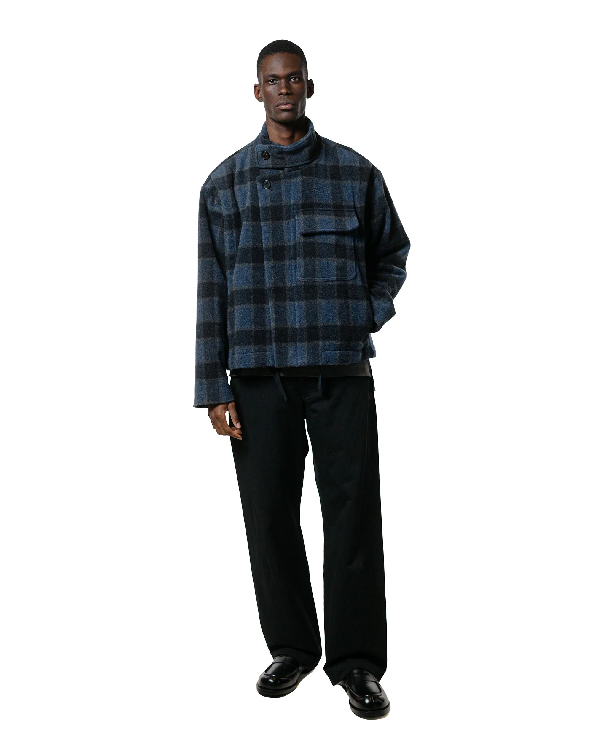 Wanze Dispatch Jacket Brushed Wool Plaid - Image 4