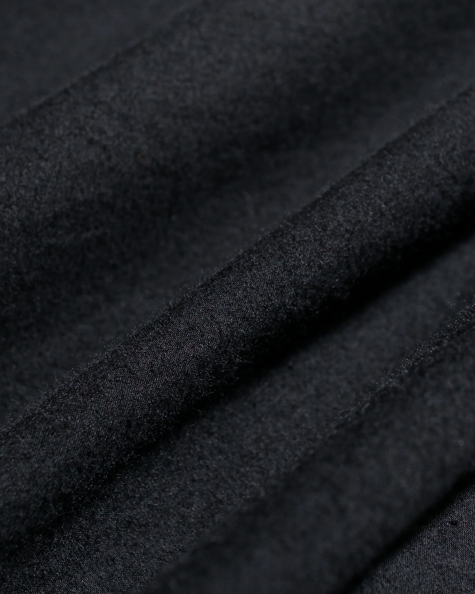 Wanze Half Zip Shirt Typewriter Cotton Black - Image 6