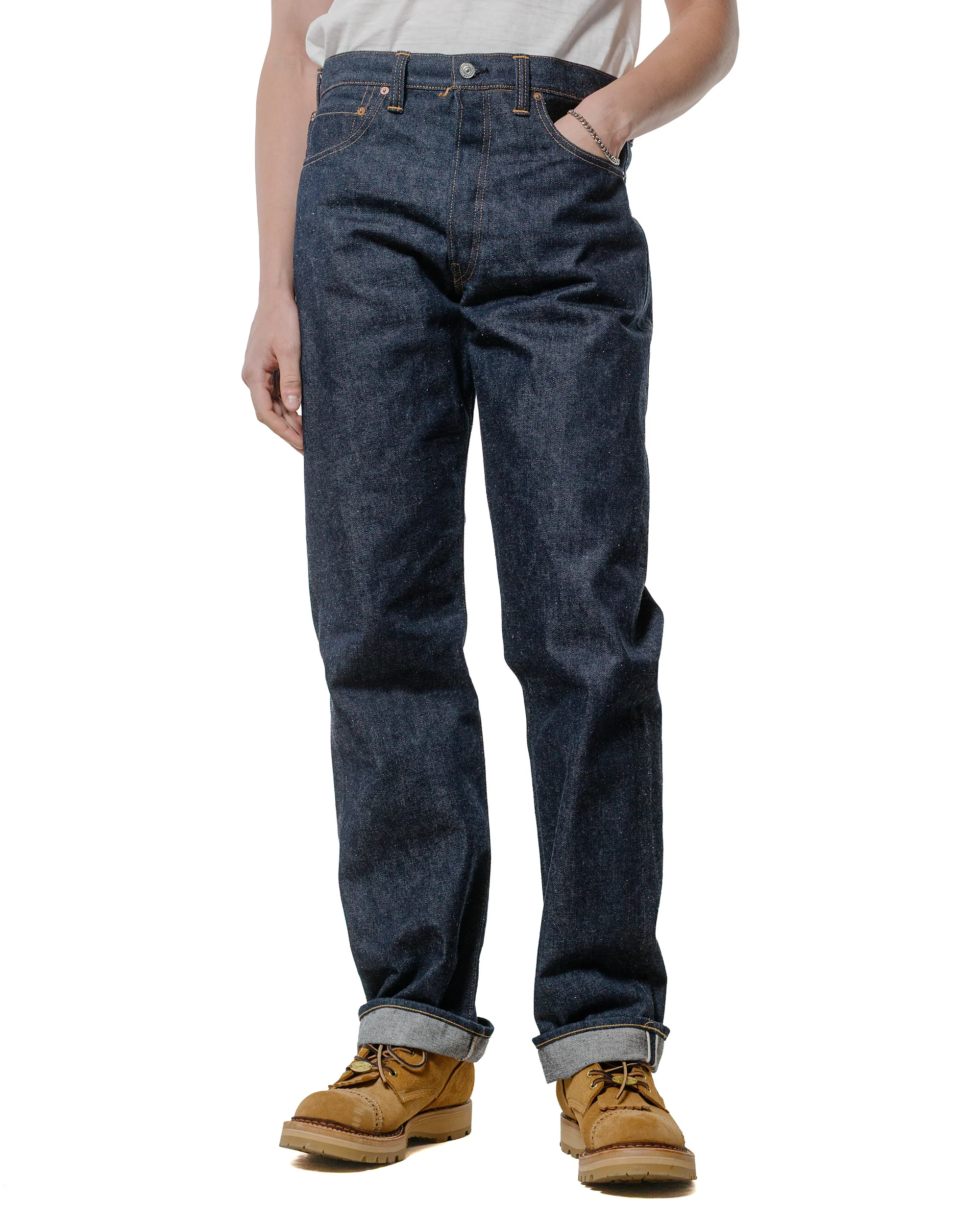 Warehouse Lot. 1001XX(1000XX) 1954 Model Indigo Denim - Image 2