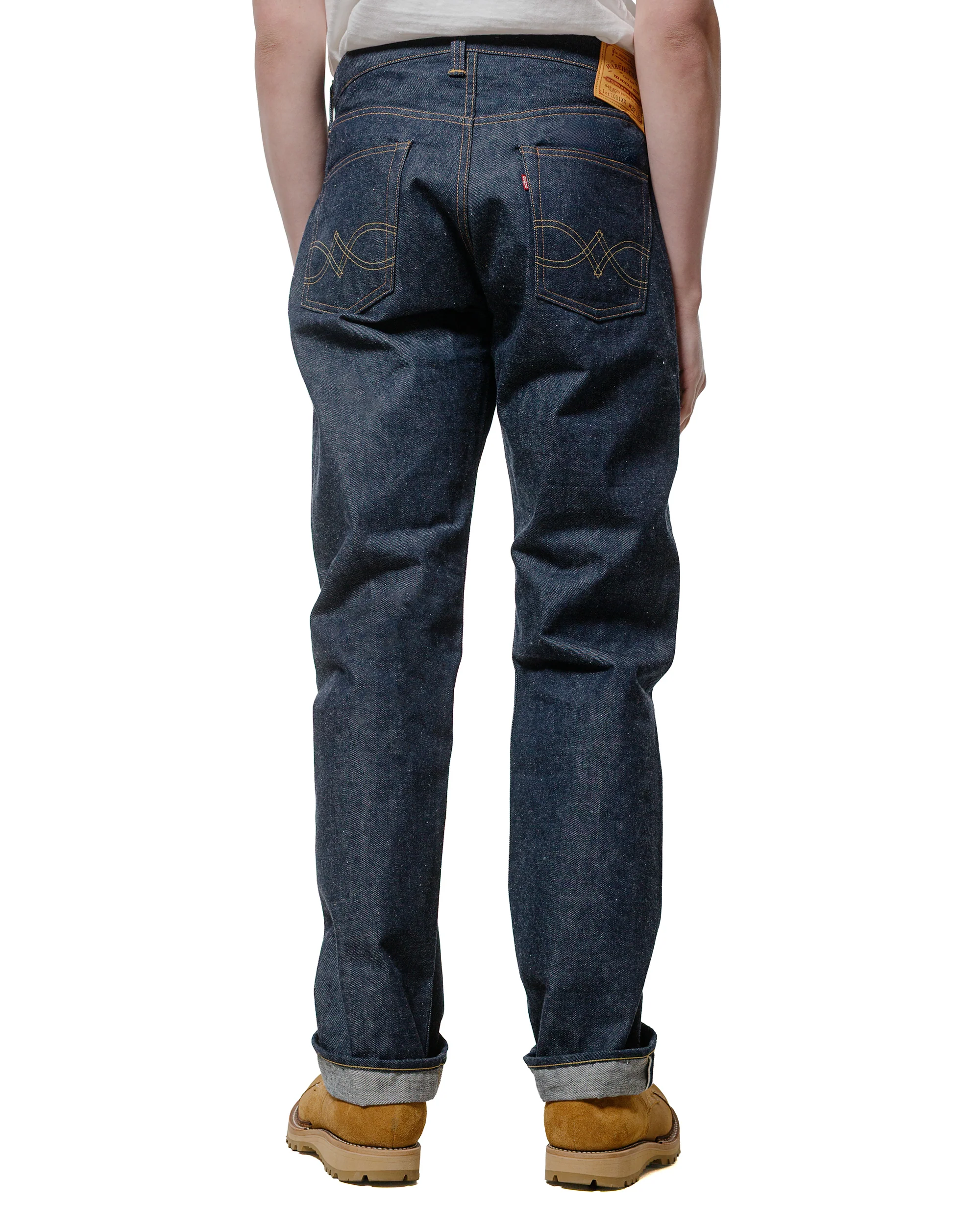 Warehouse Lot. 1001XX(1000XX) 1954 Model Indigo Denim - Image 3