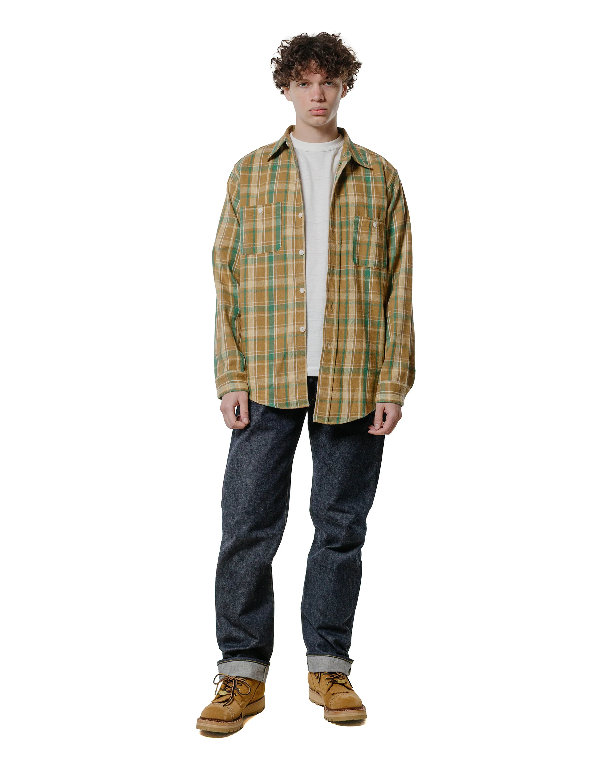 Warehouse Lot. 1001XX(1000XX) 1954 Model Indigo Denim - Image 4