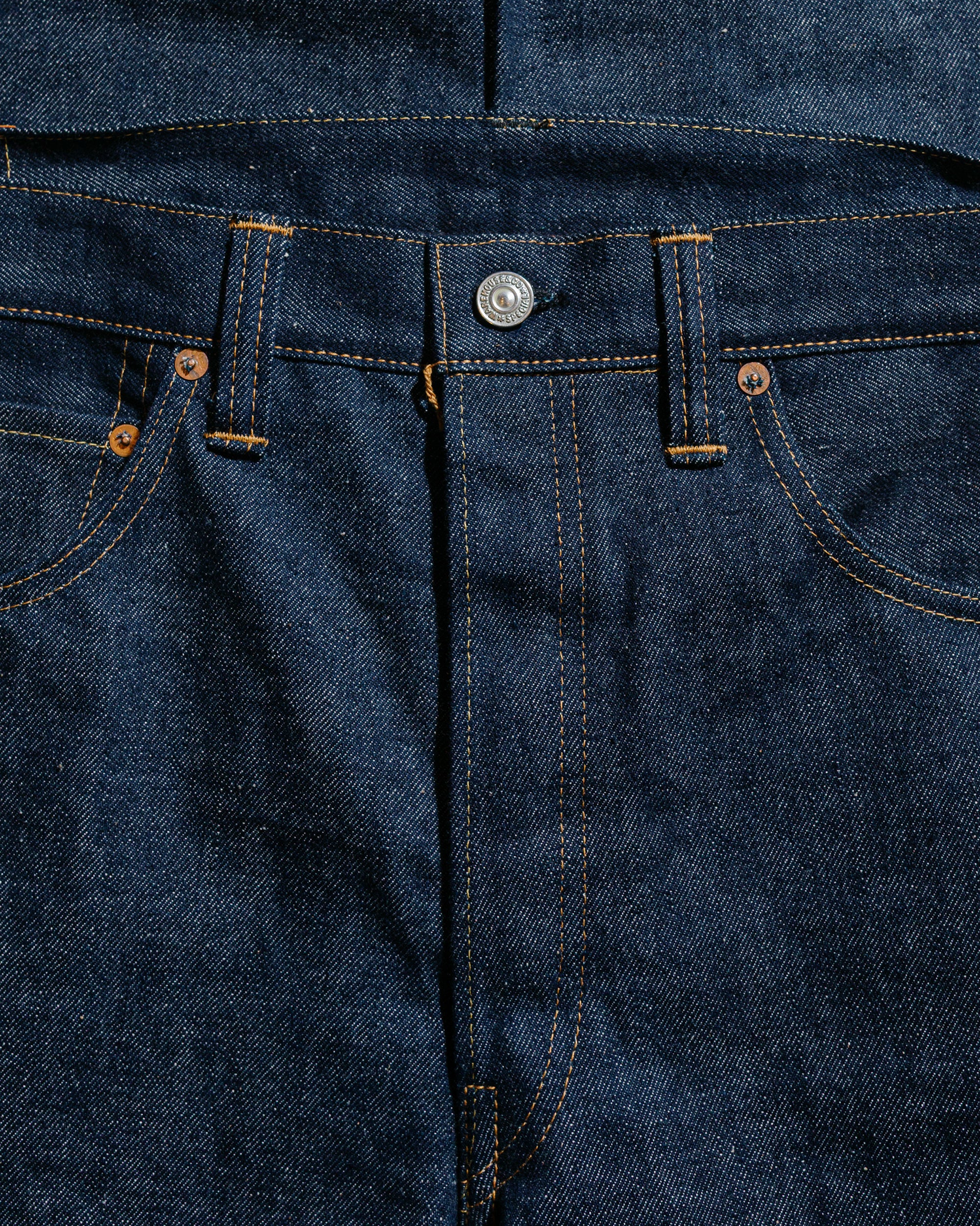Warehouse Lot. 1001XX(1000XX) 1954 Model Indigo Denim - Image 5
