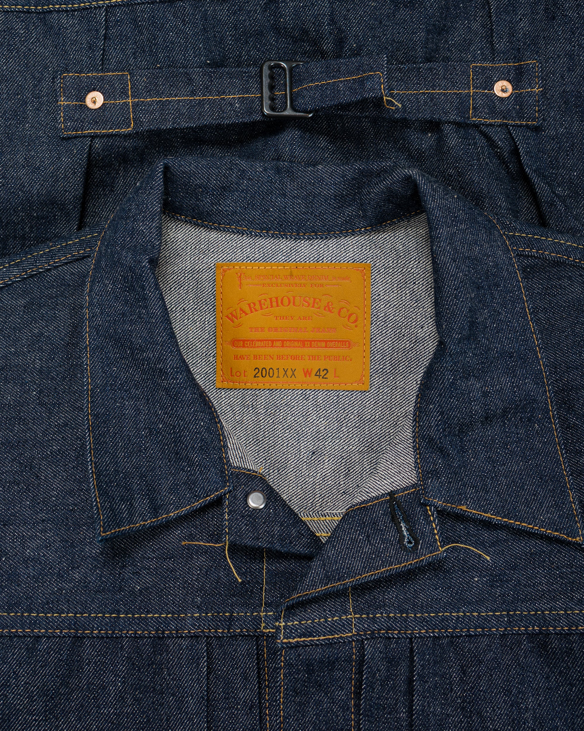 Warehouse Lot. 2001XX 1st Type Indigo Denim - Image 5