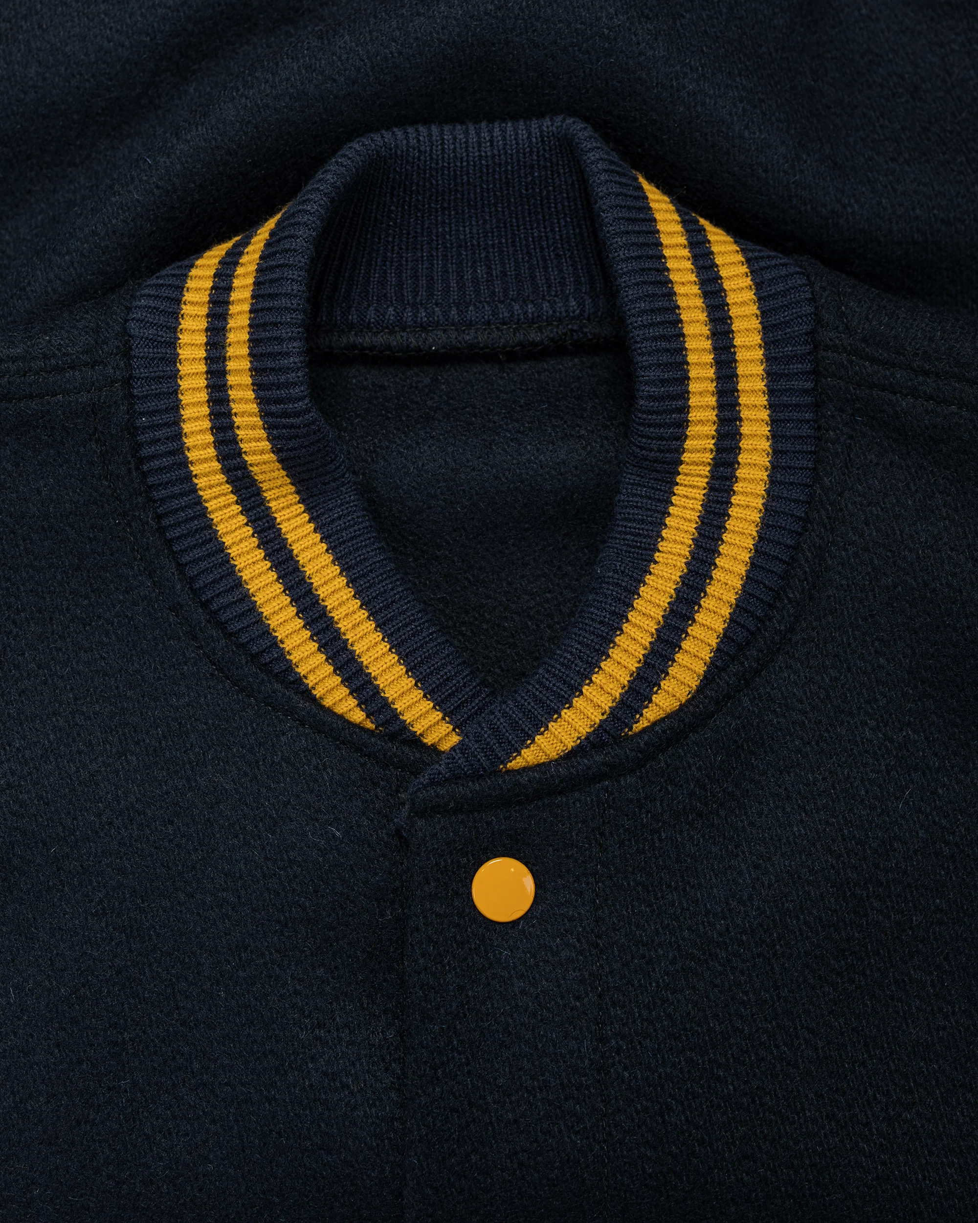 Warehouse Lot. 2240 1950's Navy Varsity Jacket Plain Navy - Image 5