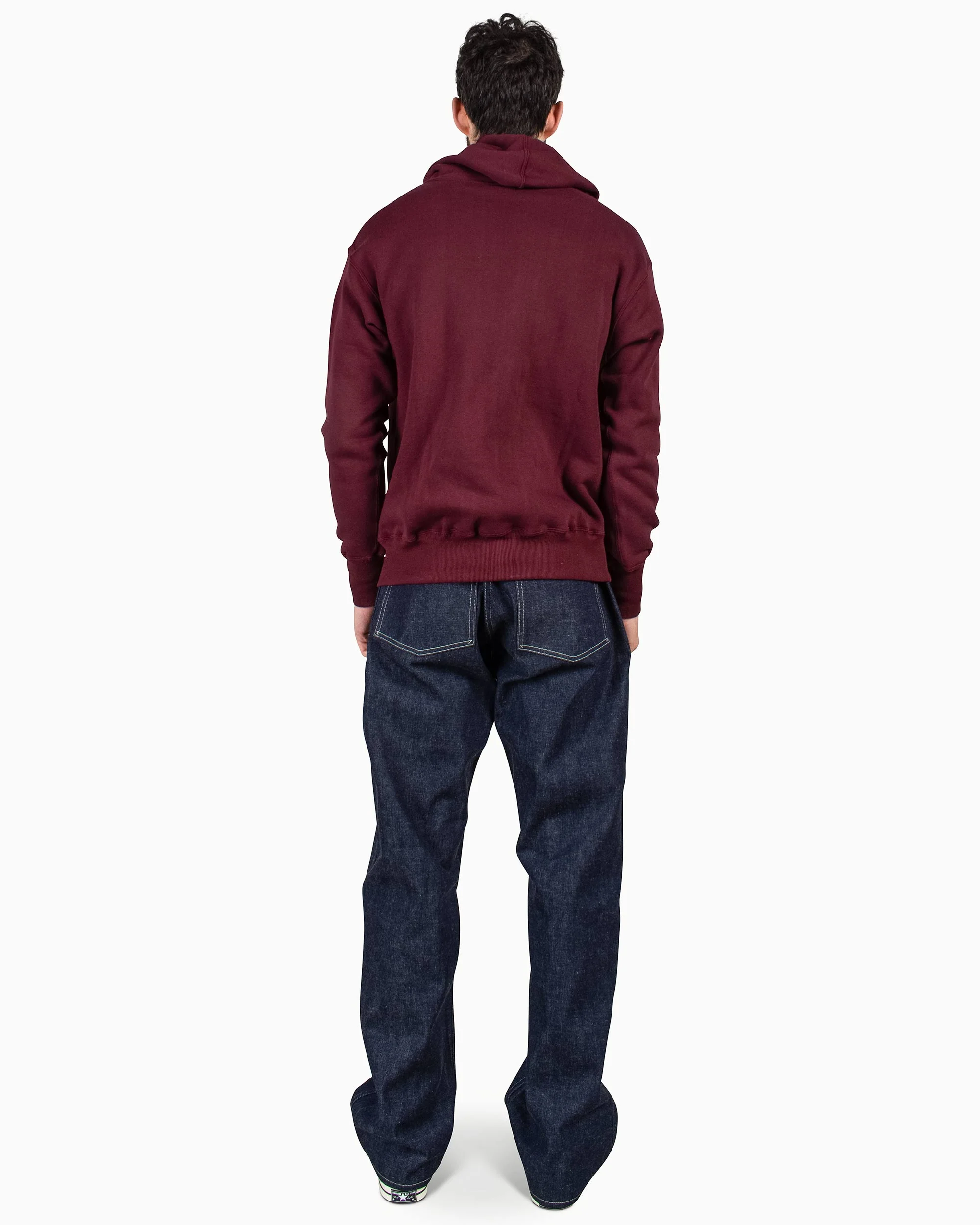 Warehouse Lot. 453 Separate Pocket Set In Hoodie Bordeaux - Image 3