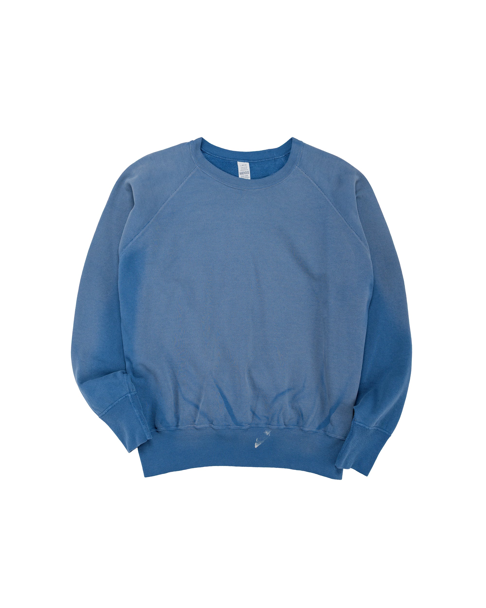 Warehouse Lot. 461 Raglan Crew Neck SW U/W Sun Burned Blue