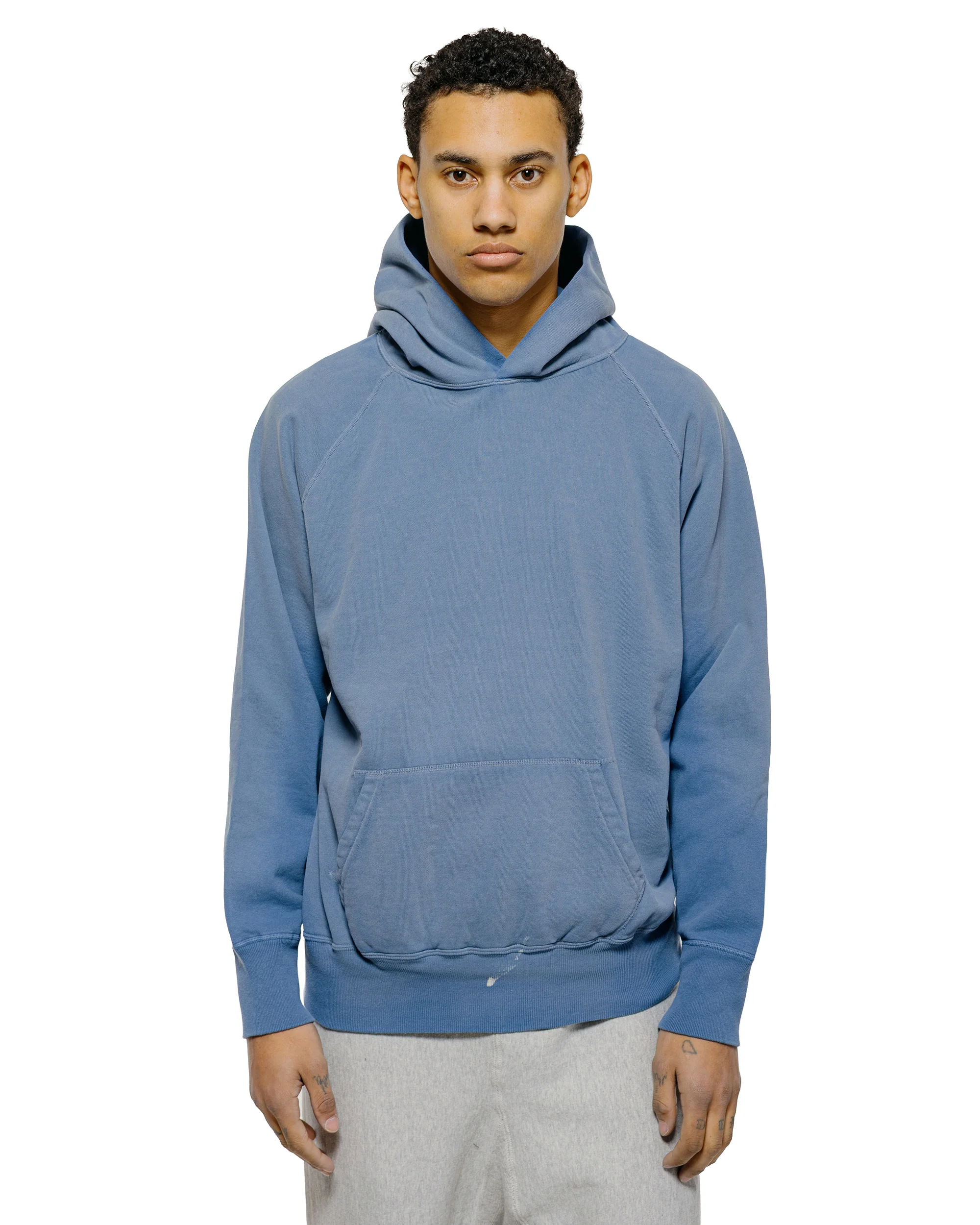 Warehouse Lot. 462 Raglan Hood U/W Sun Burned Blue - Image 2