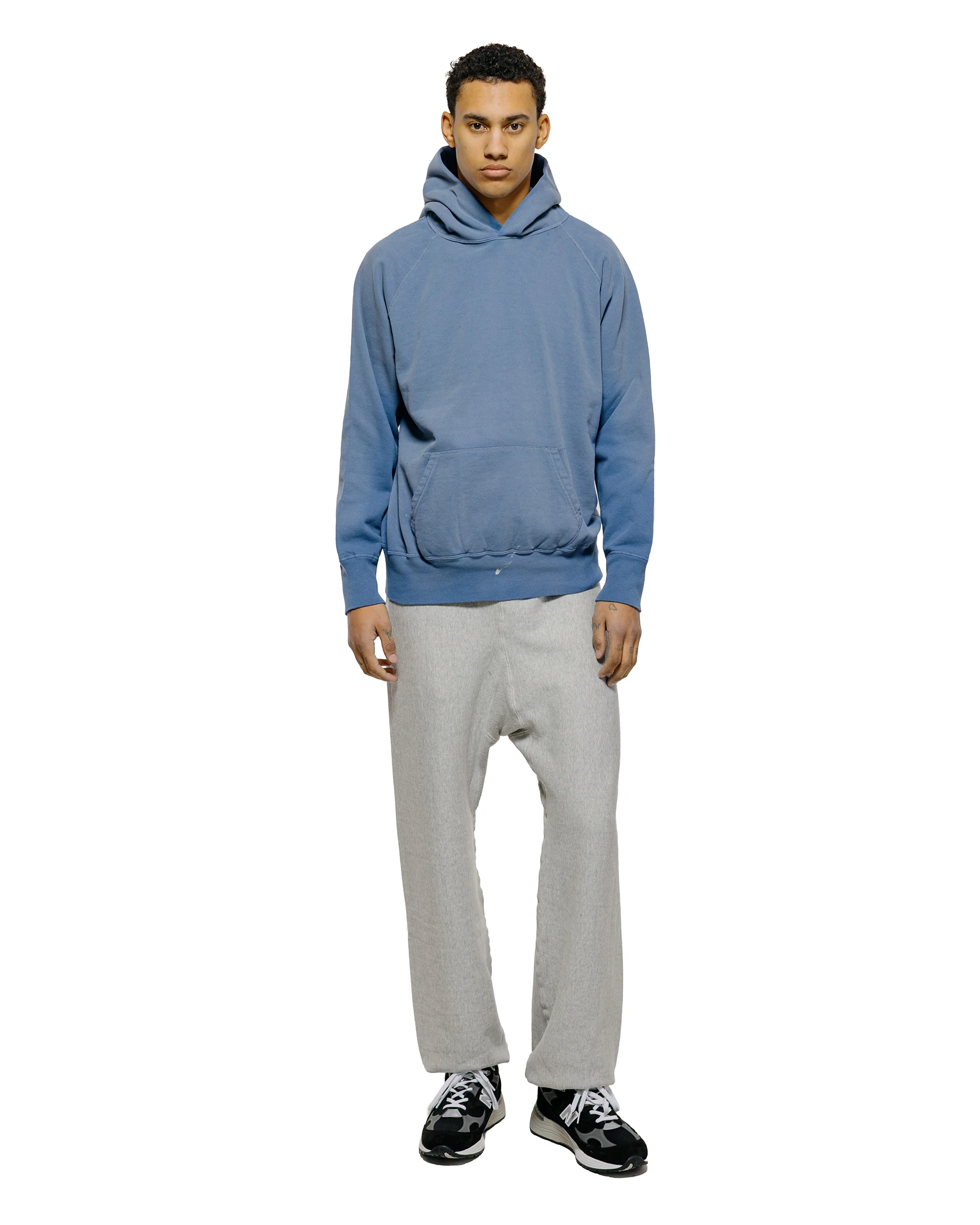 Warehouse Lot. 462 Raglan Hood U/W Sun Burned Blue - Image 4