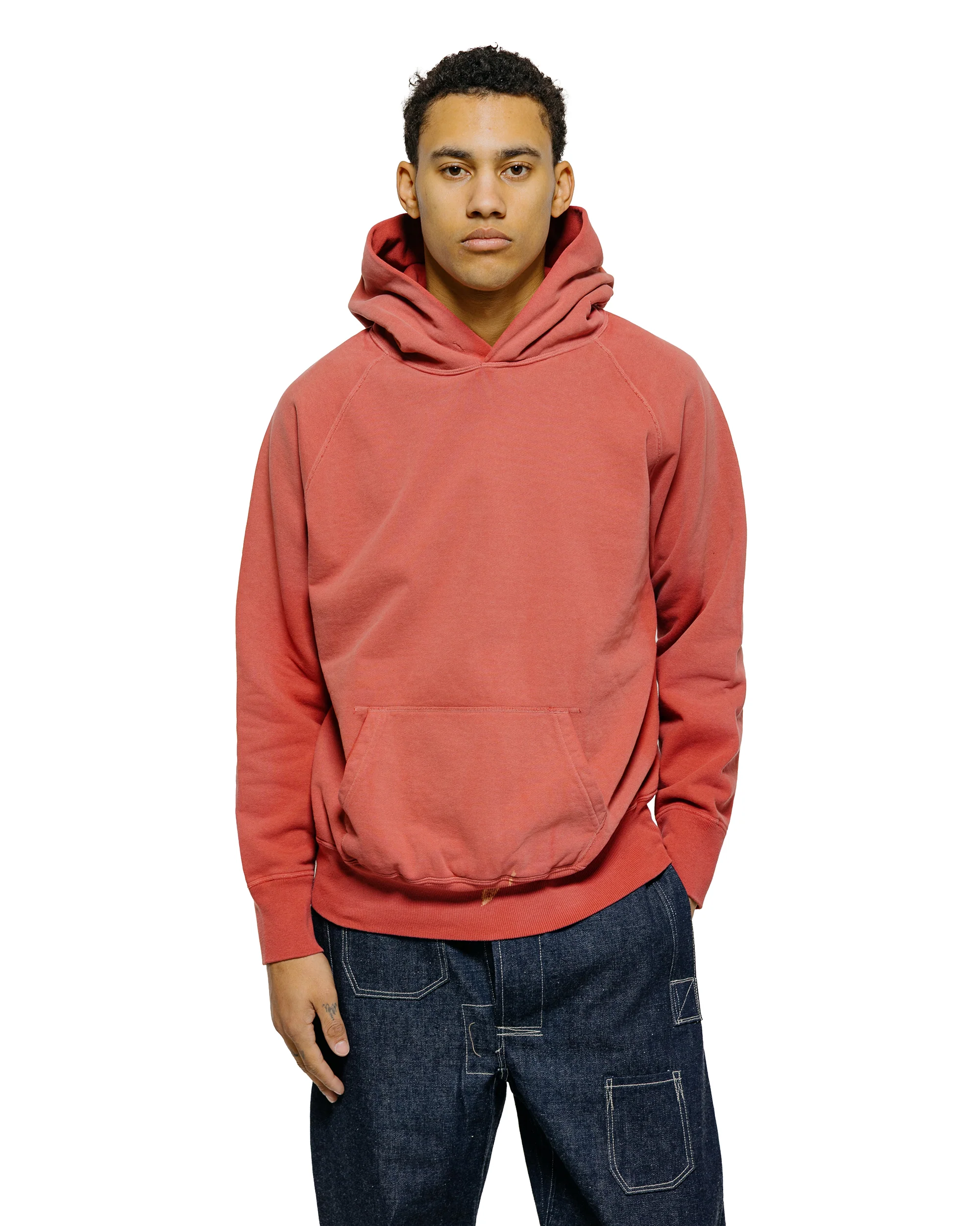 Warehouse Lot. 462 Raglan Hood U/W Sun Burned Red - Image 2