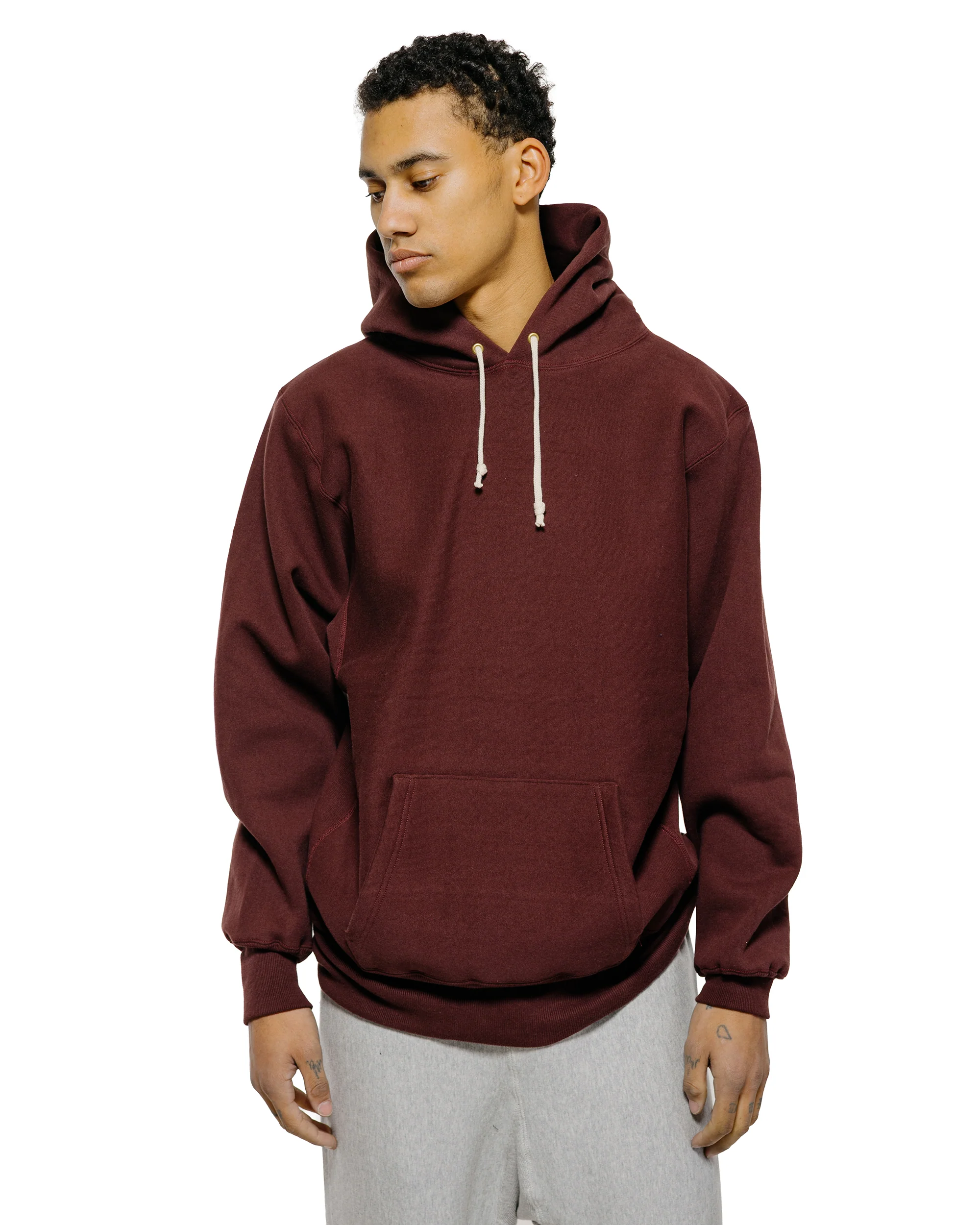 Warehouse Lot. 484 No Print Bordeaux - Image 2
