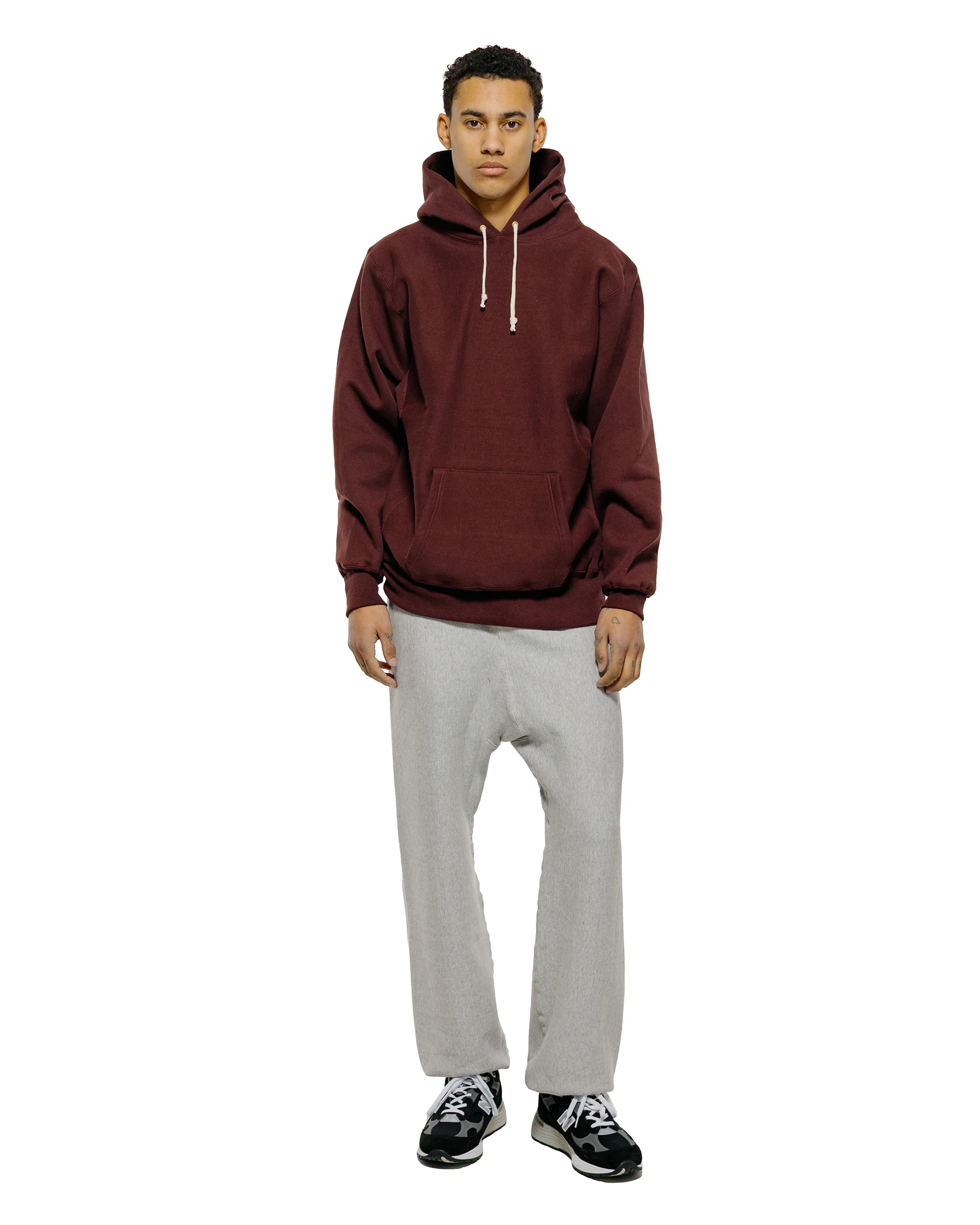Warehouse Lot. 484 No Print Bordeaux - Image 4