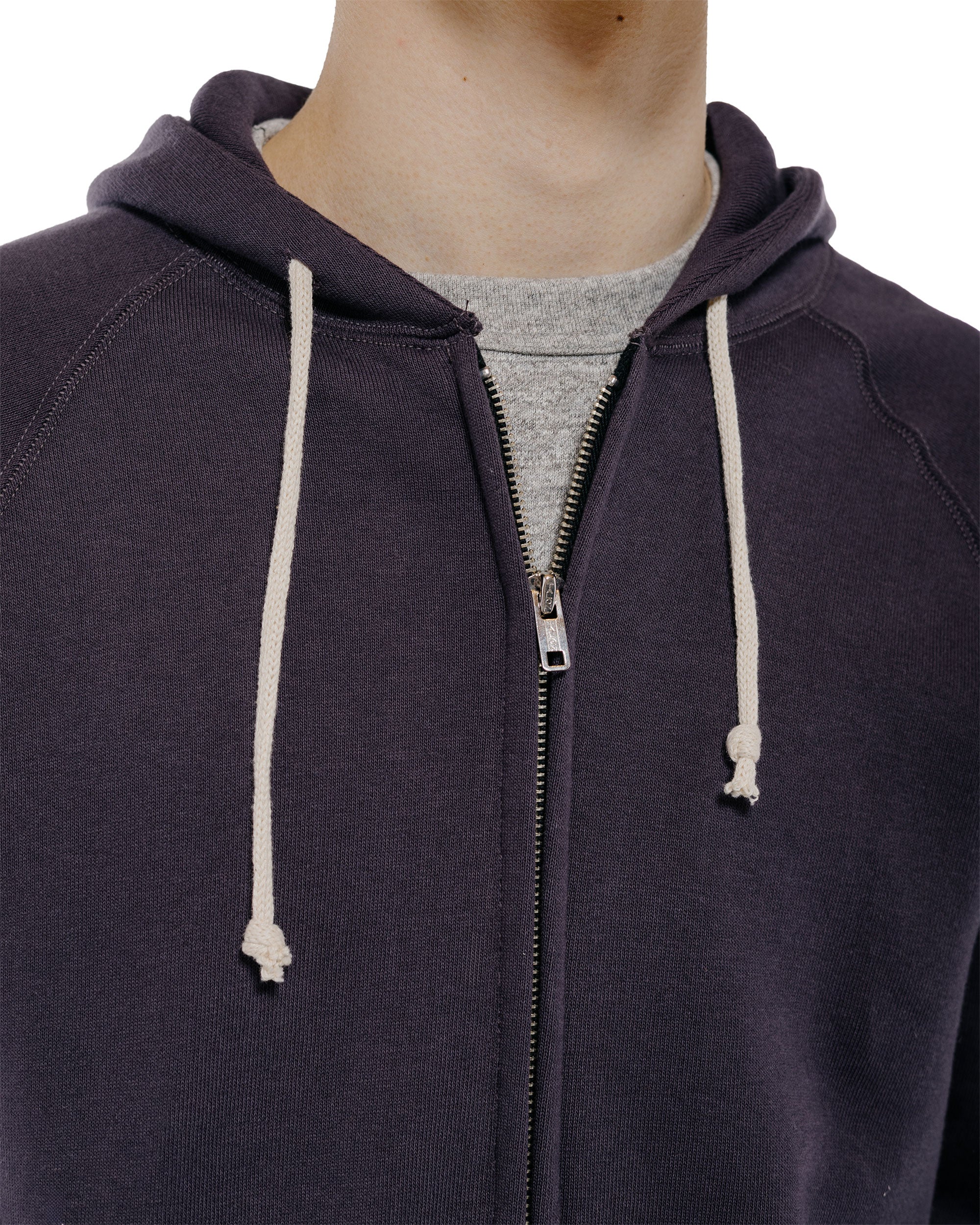Warehouse Lot. 496 Raglan Freedom Full Zip Hood Dark Navy - Image 3