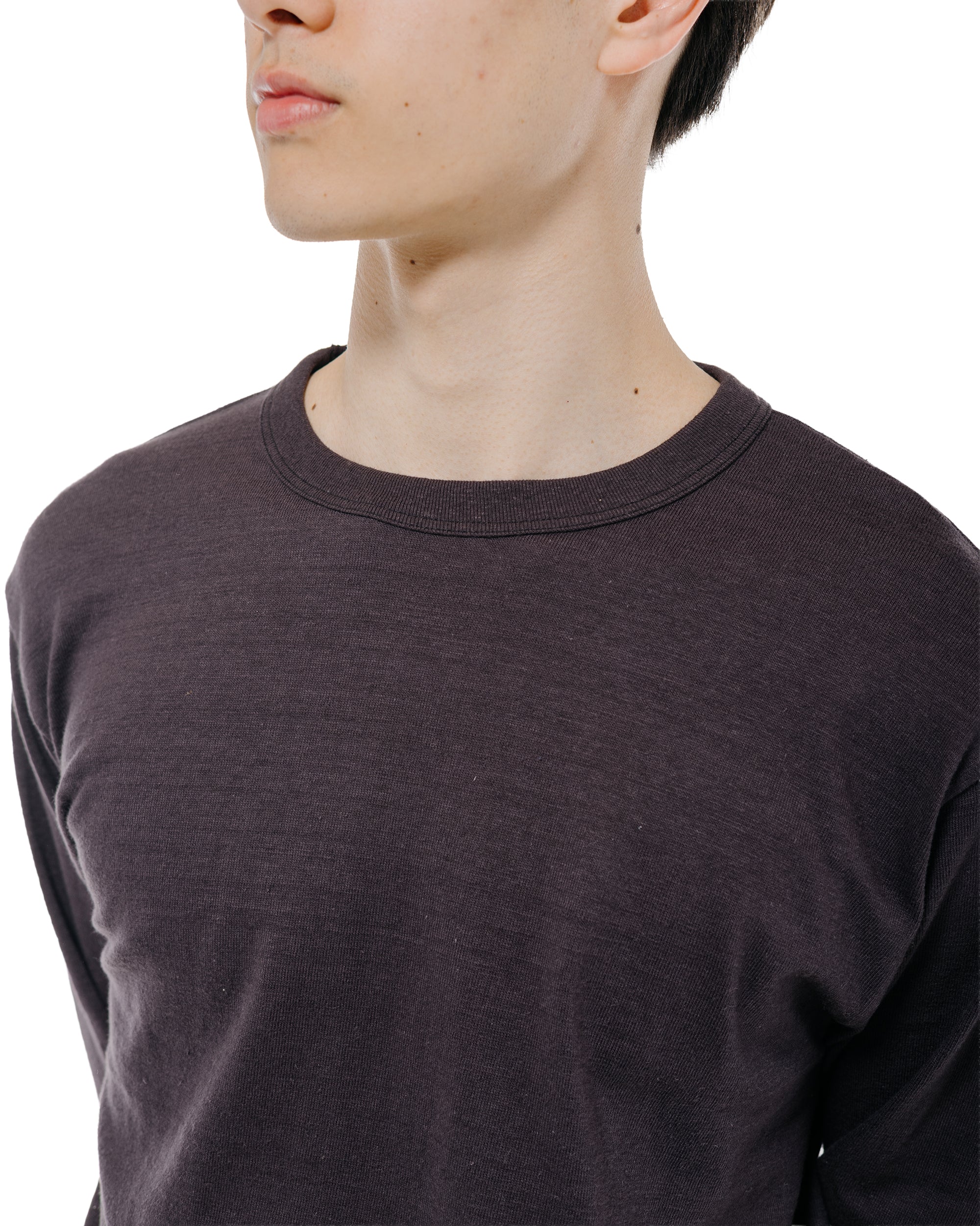Warehouse Lot. 5906 Long Sleeve Crew Neck T-Shirt Sumikuro - Image 3