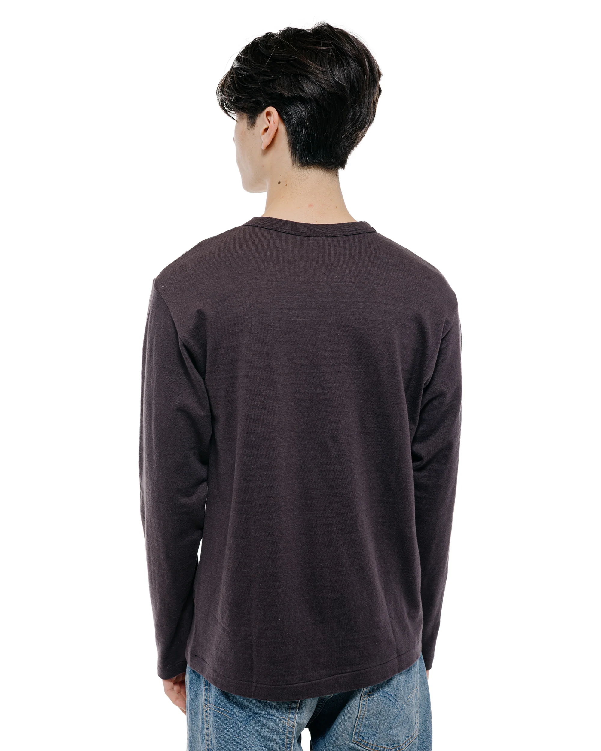 Warehouse Lot. 5906 Long Sleeve Crew Neck T-Shirt Sumikuro - Image 4