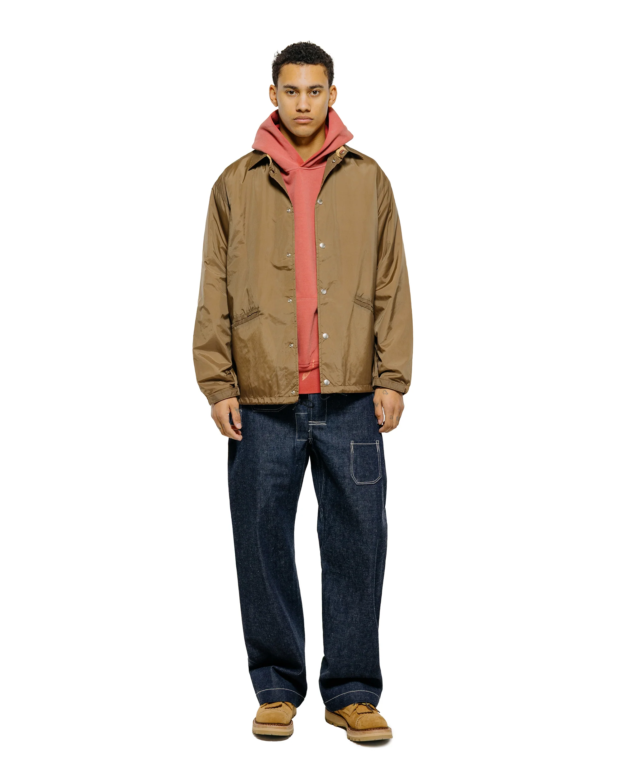 Warehouse Lot. JG-01S 1910s Netmaker's Trousers Indigo Denim Original - Image 4