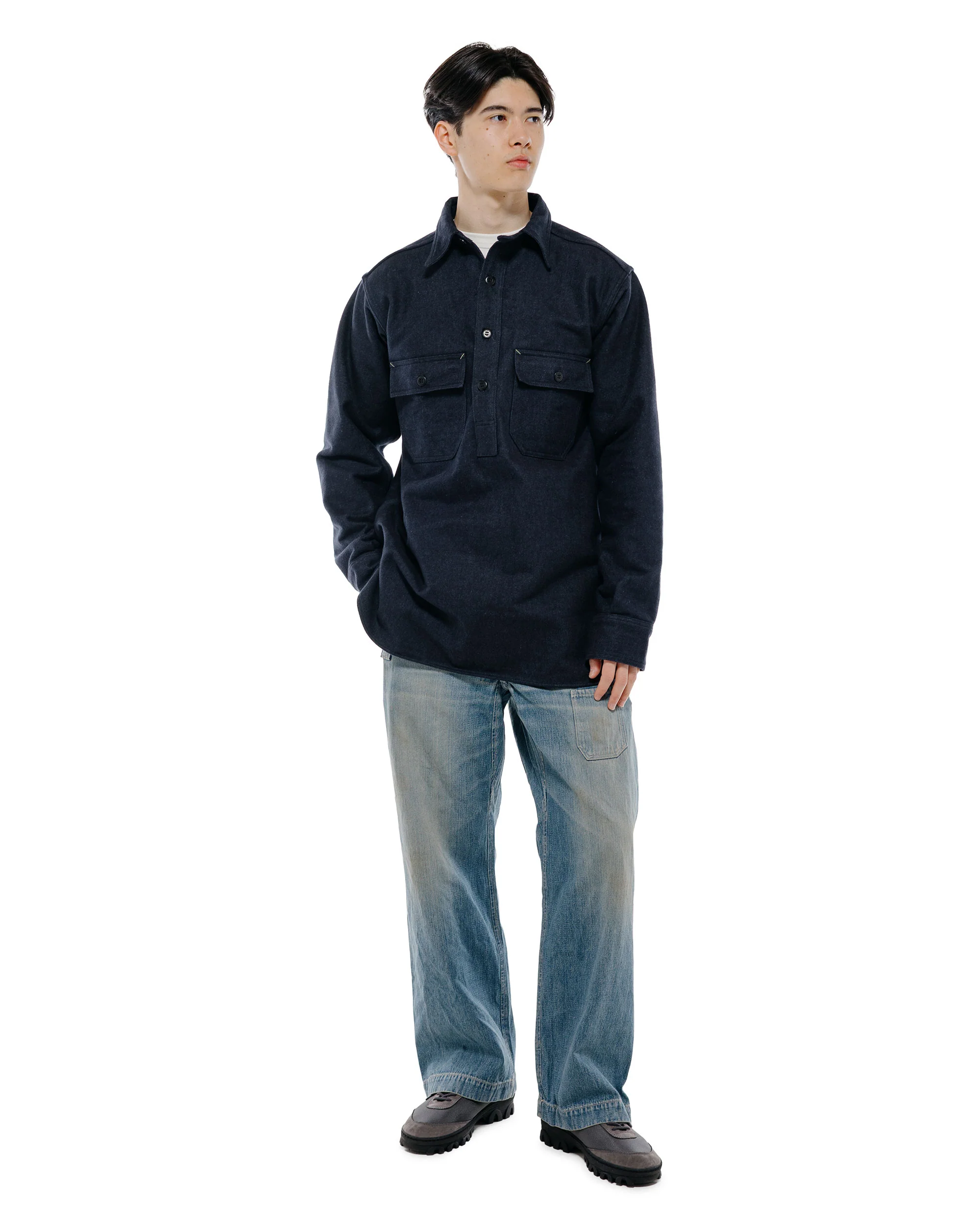Warehouse Lot. JG-04 1930s Chief Petty Officer C.P.O Shirt Navy - Image 5