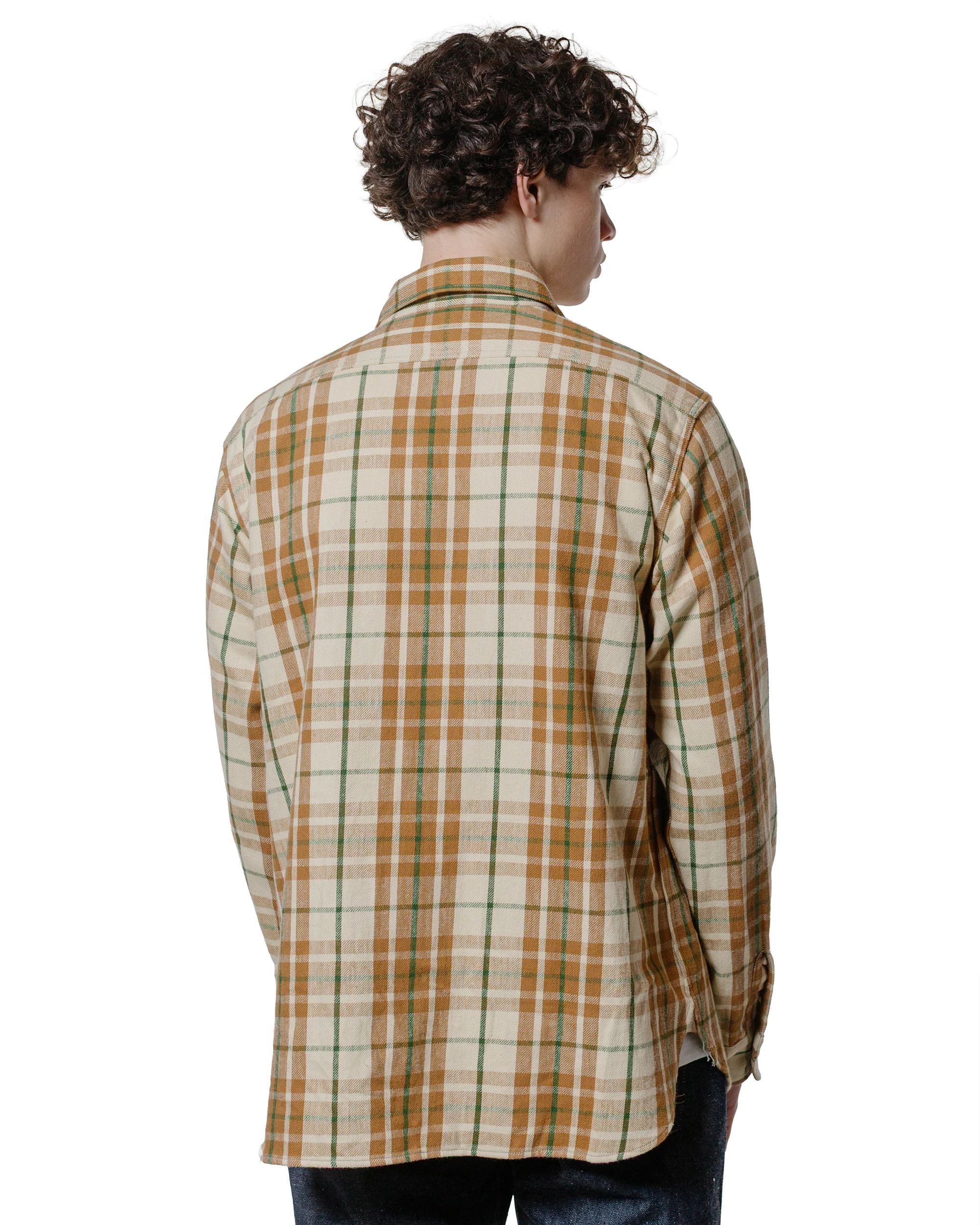 Warehouse Lot. JG-06-2 The Modern Flannel (The Notched Pockets) A Beige - Image 3