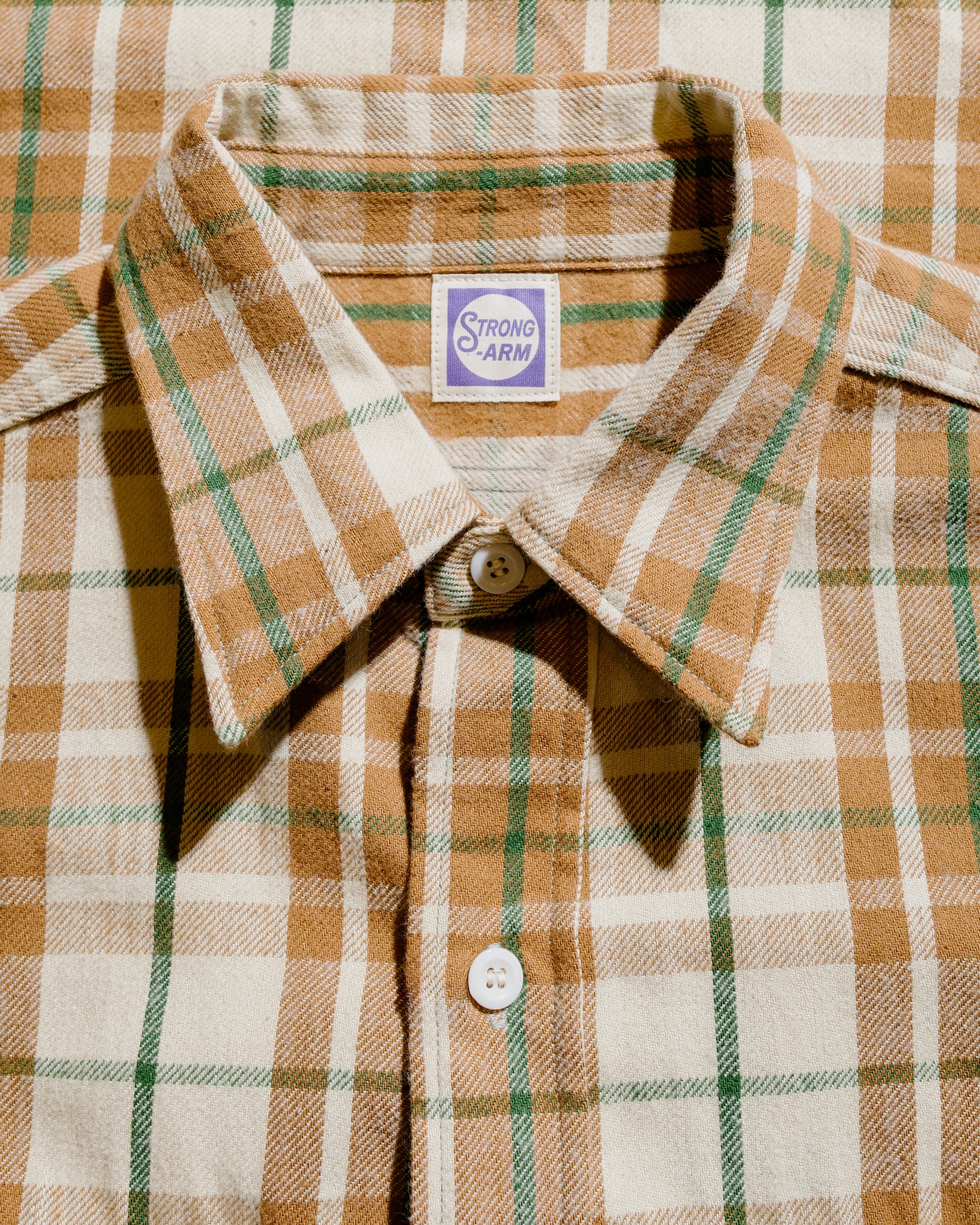 Warehouse Lot. JG-06-2 The Modern Flannel (The Notched Pockets) A Beige - Image 5