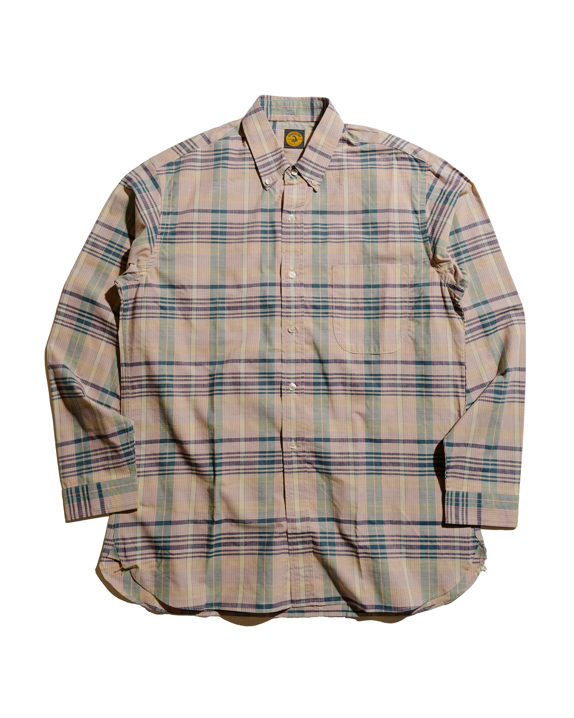 Warehouse Lot. JG-16 The King of Madras Shirt Salmon