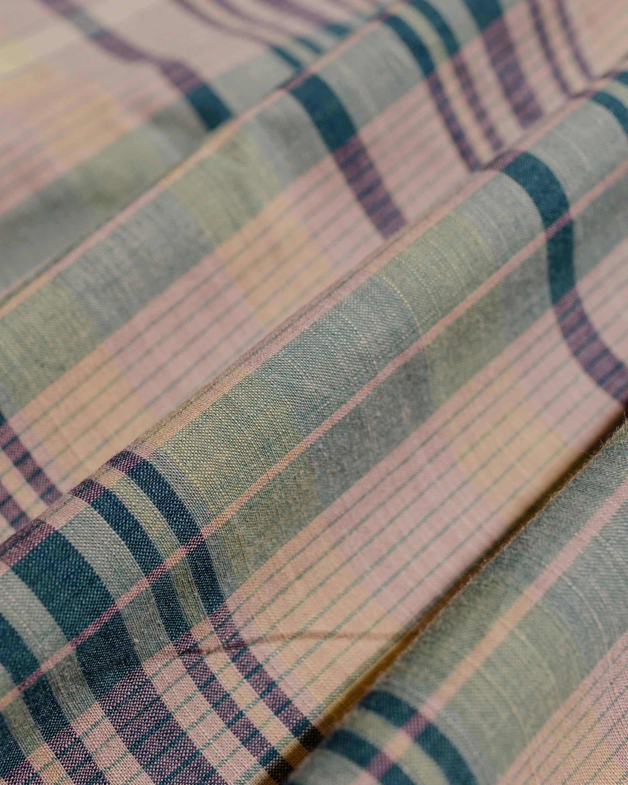 Warehouse Lot. JG-16 The King of Madras Shirt Salmon - Image 6