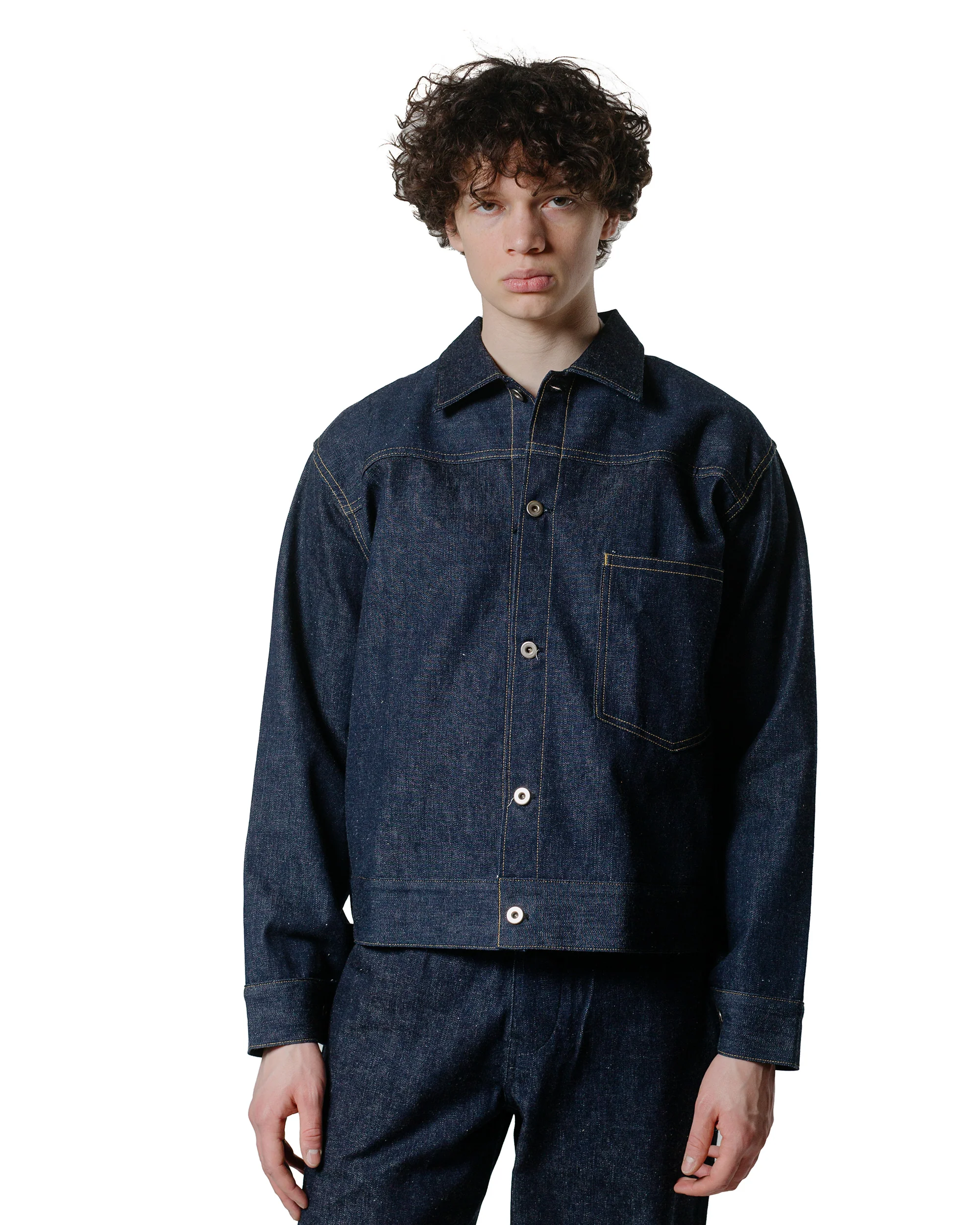 Warehouse Lot. JG-28 Ranchers Jacket Denim Indigo - Image 2