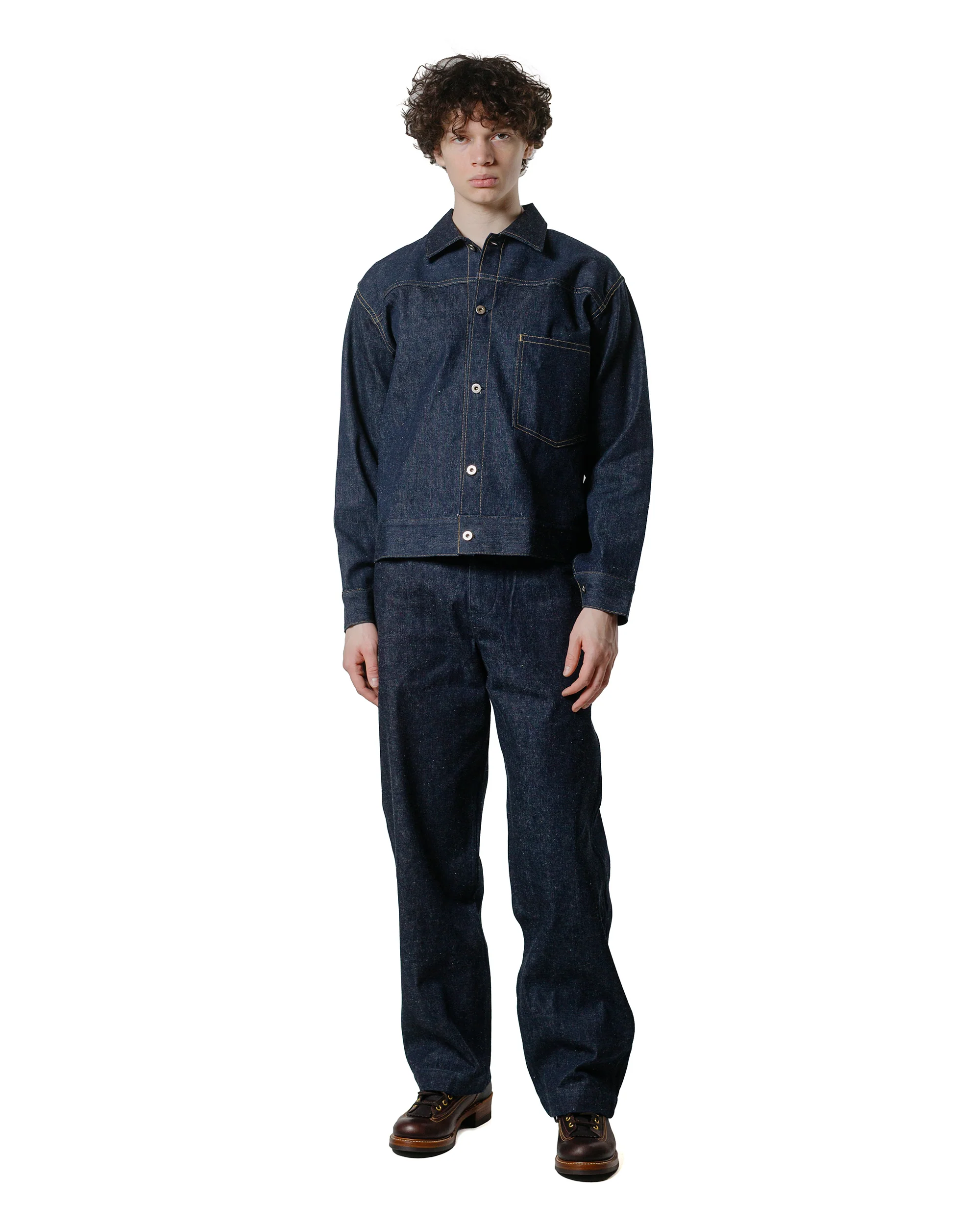 Warehouse Lot. JG-28 Ranchers Jacket Denim Indigo - Image 4