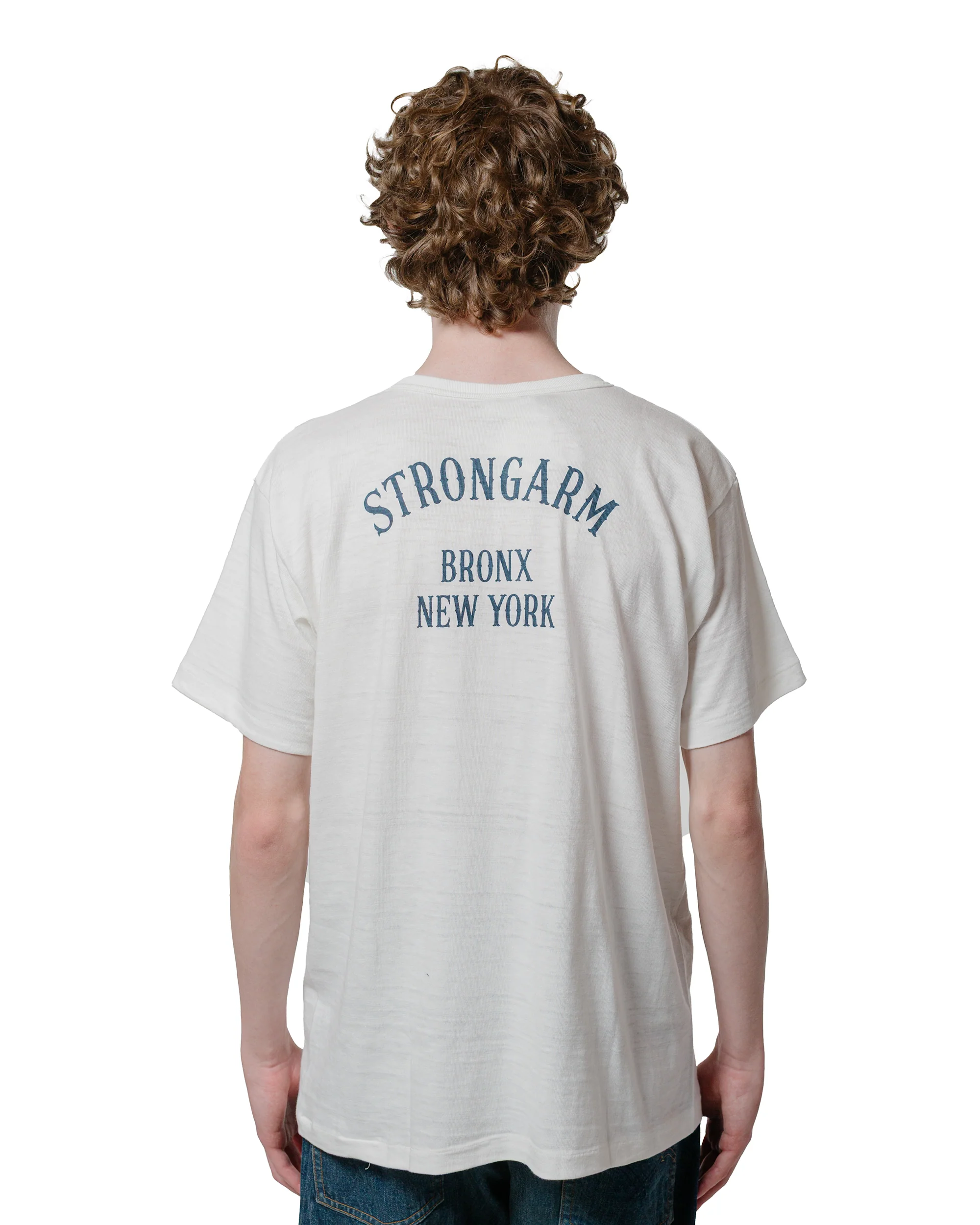 Warehouse Lot. JG-CS06 Academy Beer Distributors T Off White - Image 3