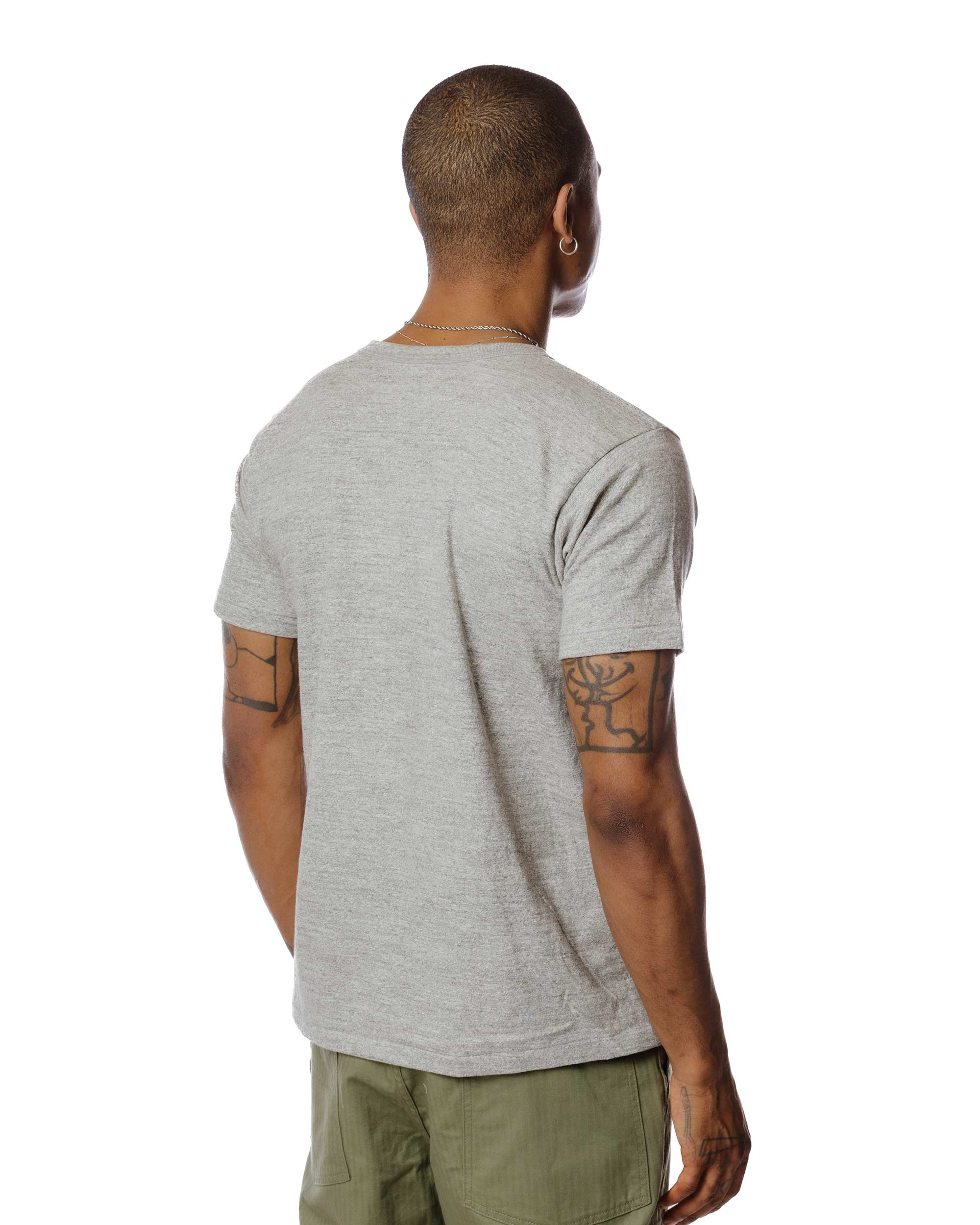 Warehouse Lot. JG-CS06 Standard T-Shirt Heather Grey - Image 3