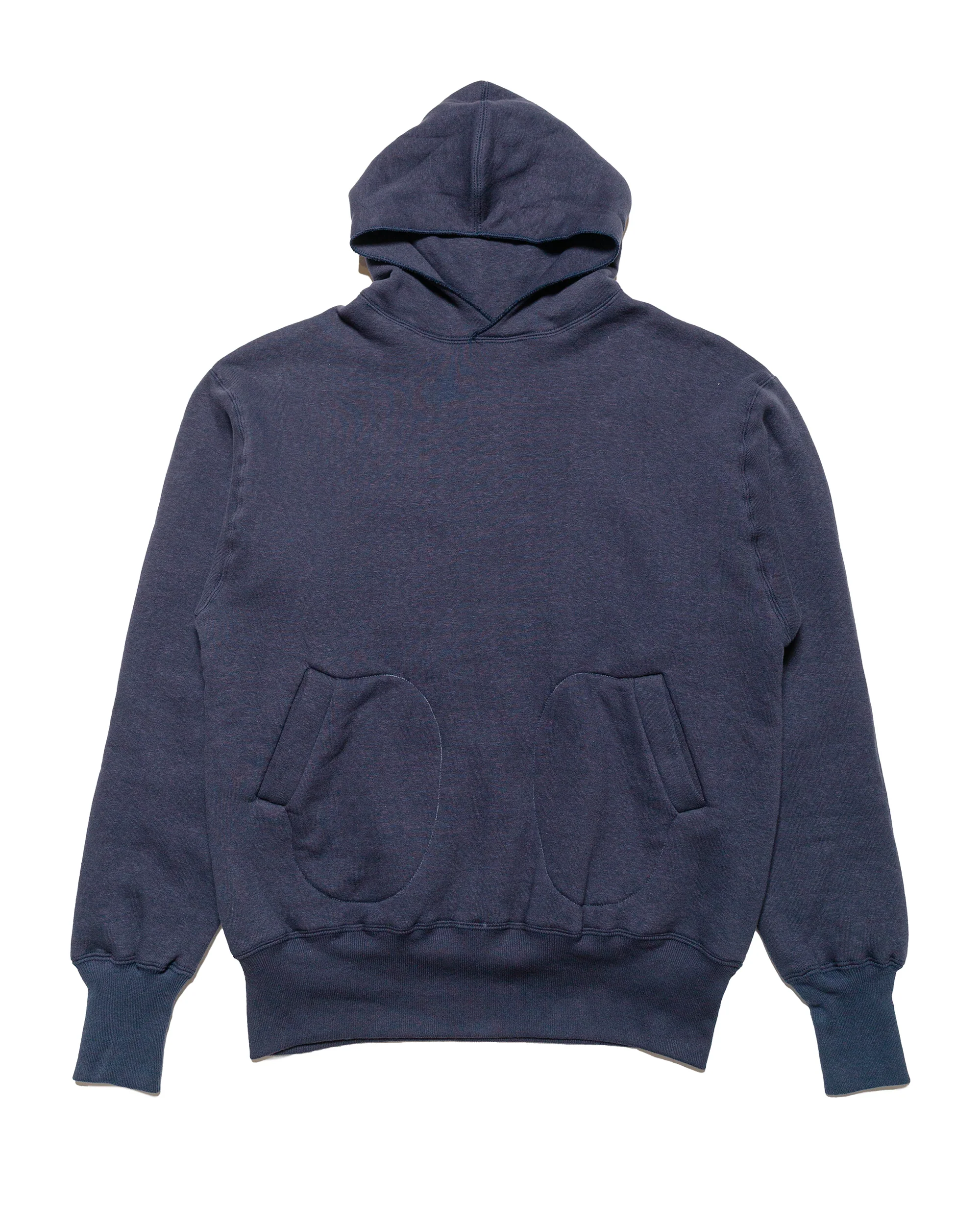 Warehouse Lot. JG-CS12 The Knockout Hoodie Plain Navy