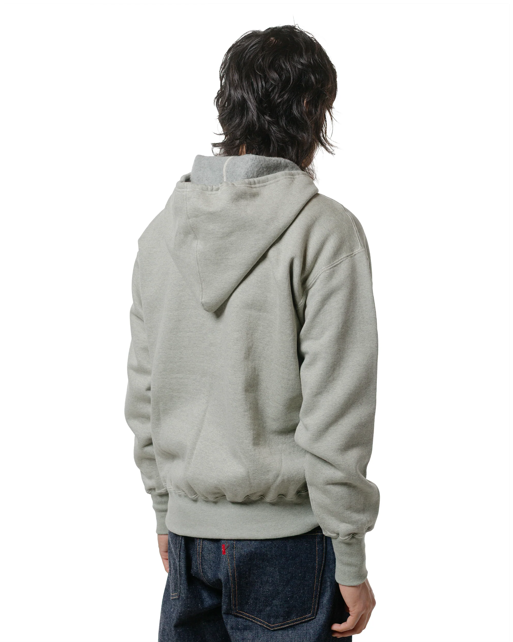 Warehouse Lot. JG-CS21 Back-Panel Afterhood Green Heather - Image 3
